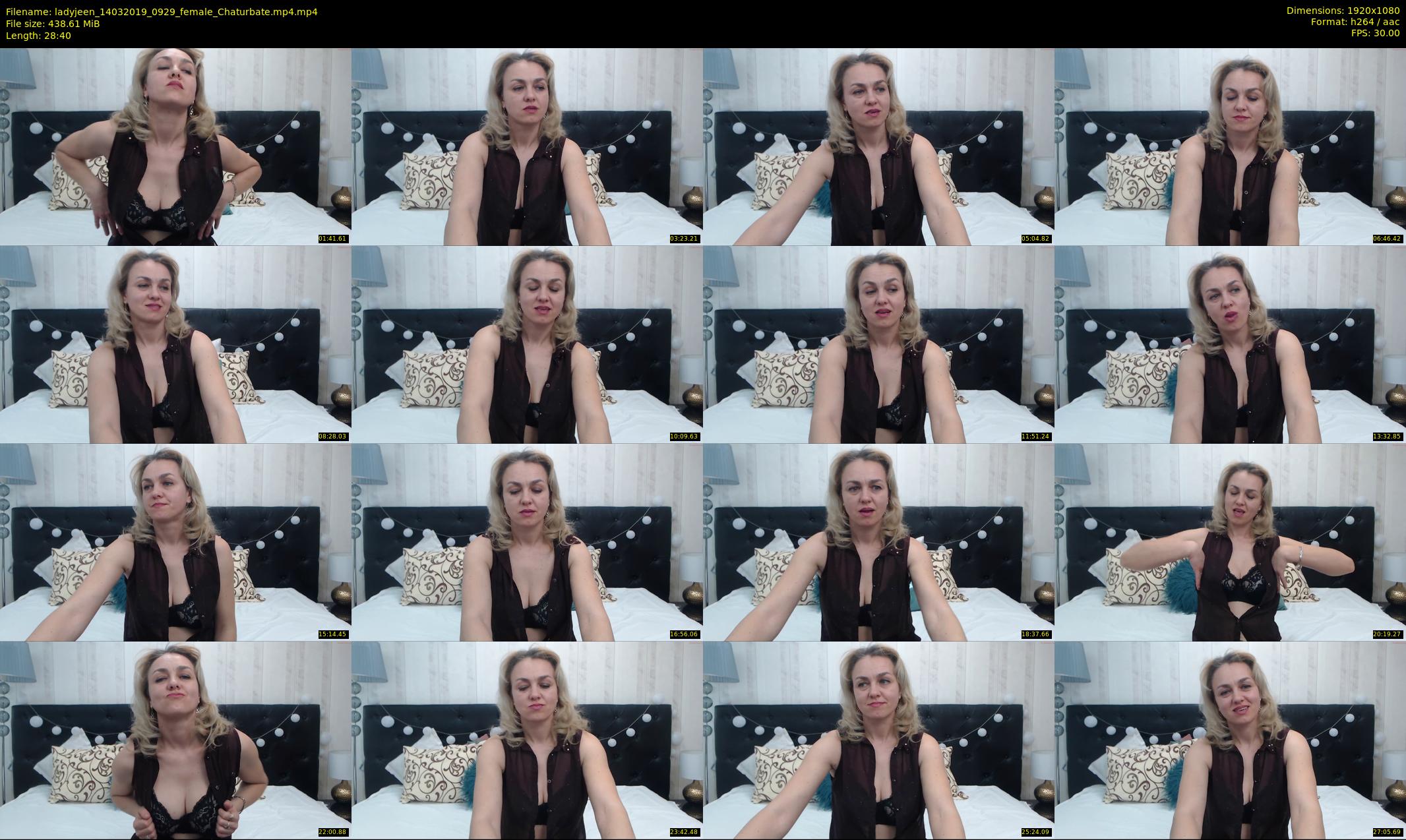 ladyjeen — 29 minute Chaturbate female cam show recording, 1080p, Mar 14, 2019
