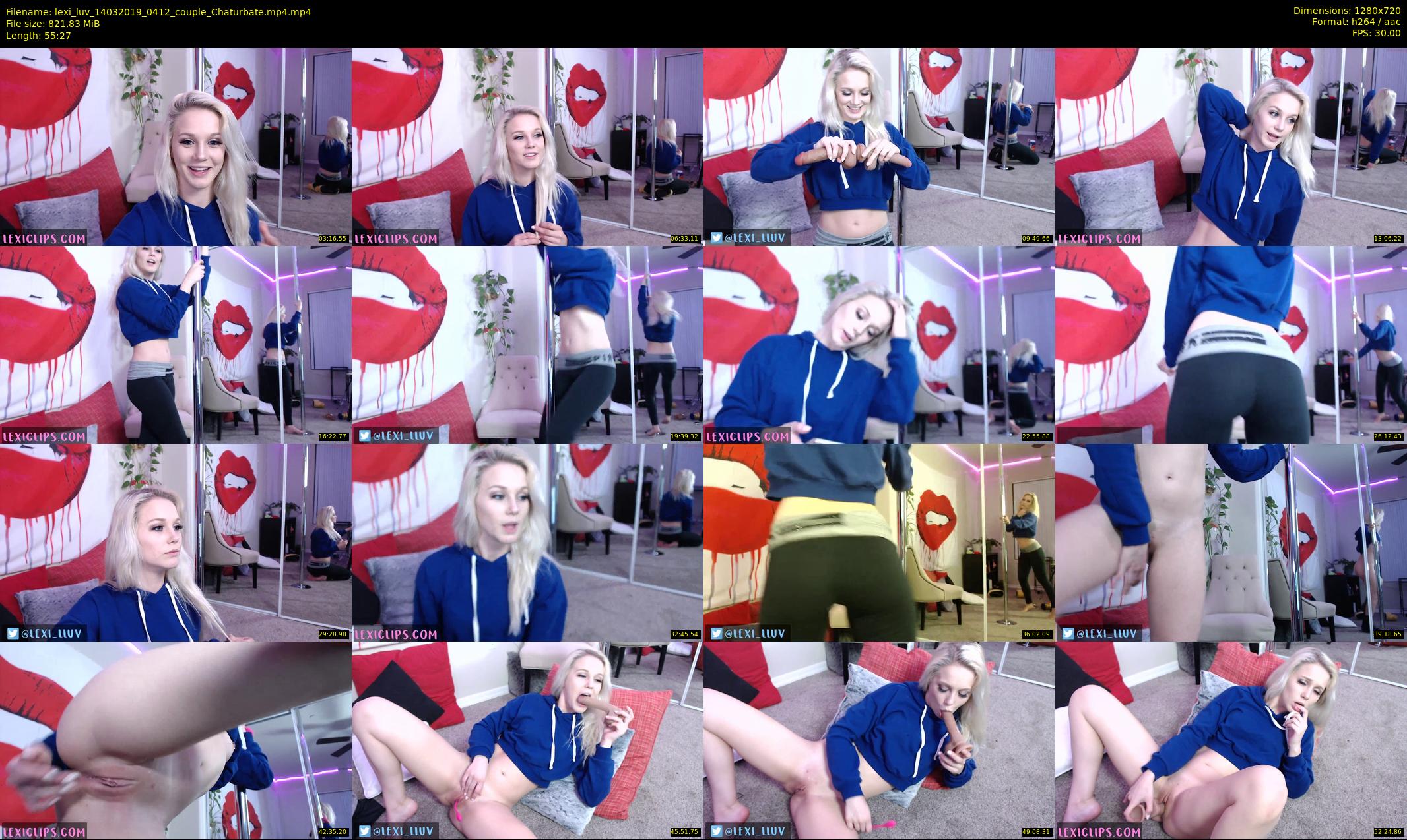 lexi_luv — 56 minute Chaturbate female cam show recording, 720p, Mar 14, 2019