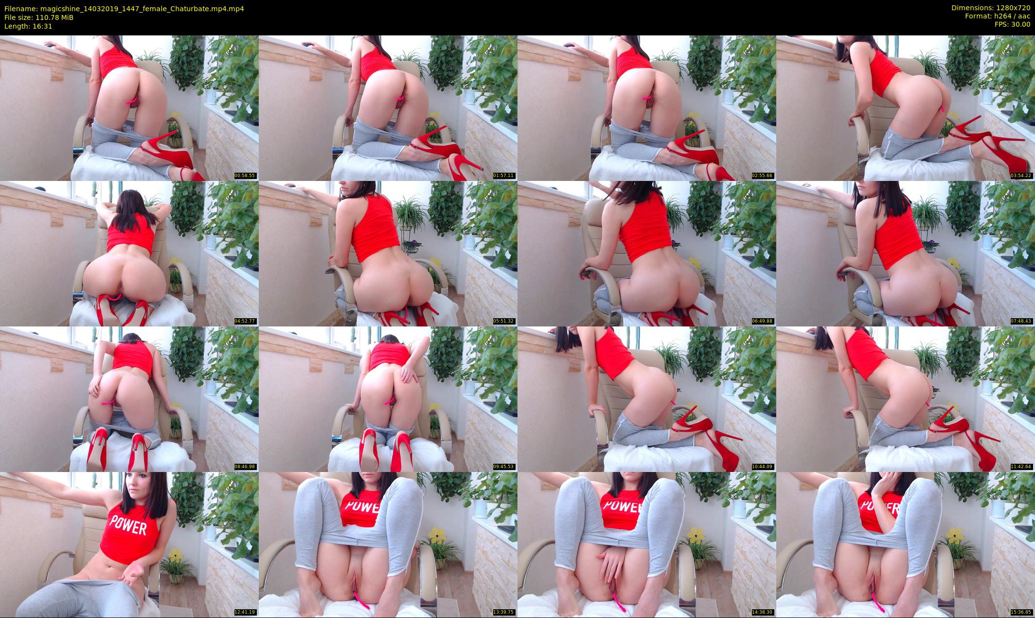 magicshine — 17 minute Chaturbate female cam show recording, 720p, Mar 14, 2019