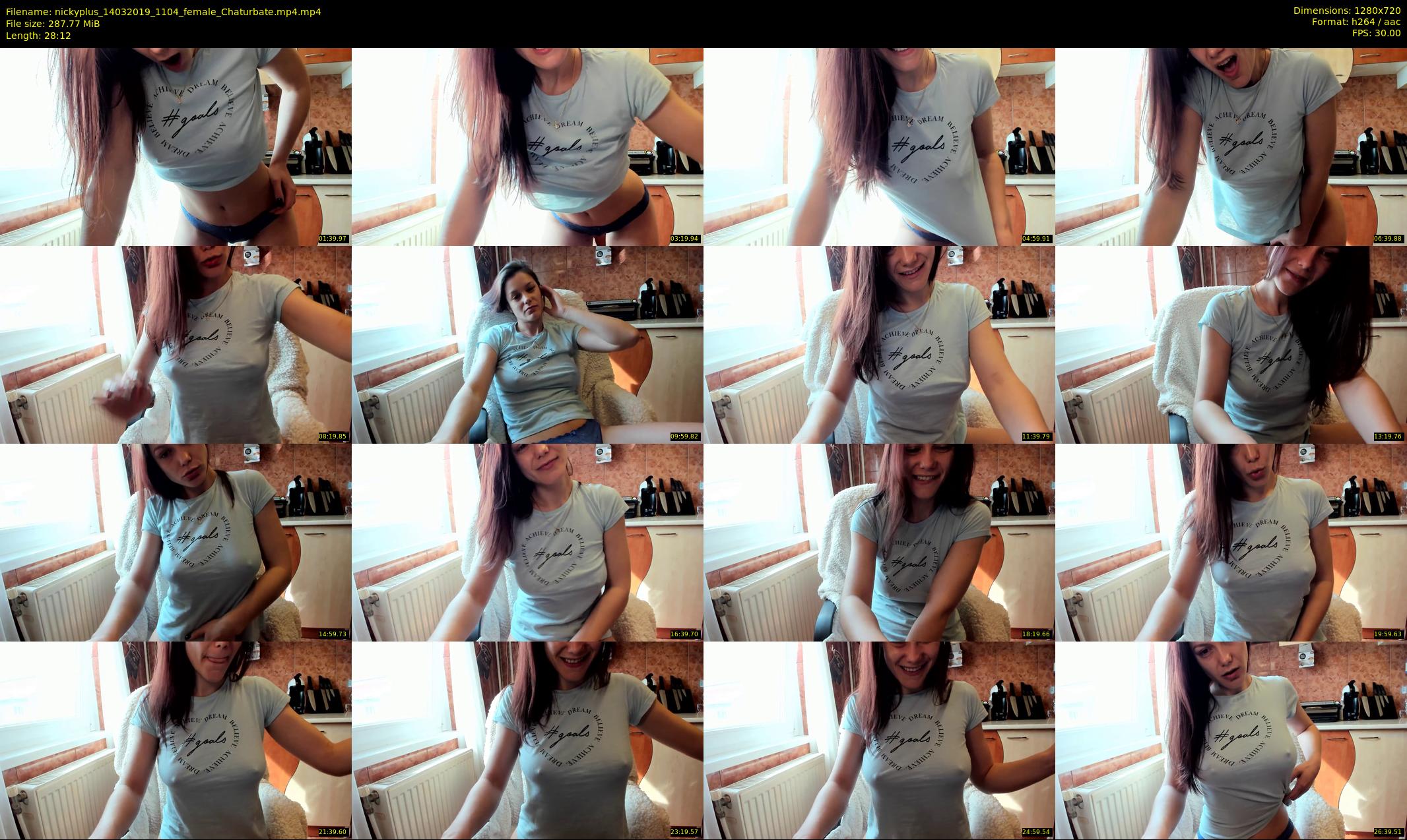 nickyplus — 29 minute Chaturbate couple cam show recording, 720p, Mar 14, 2019
