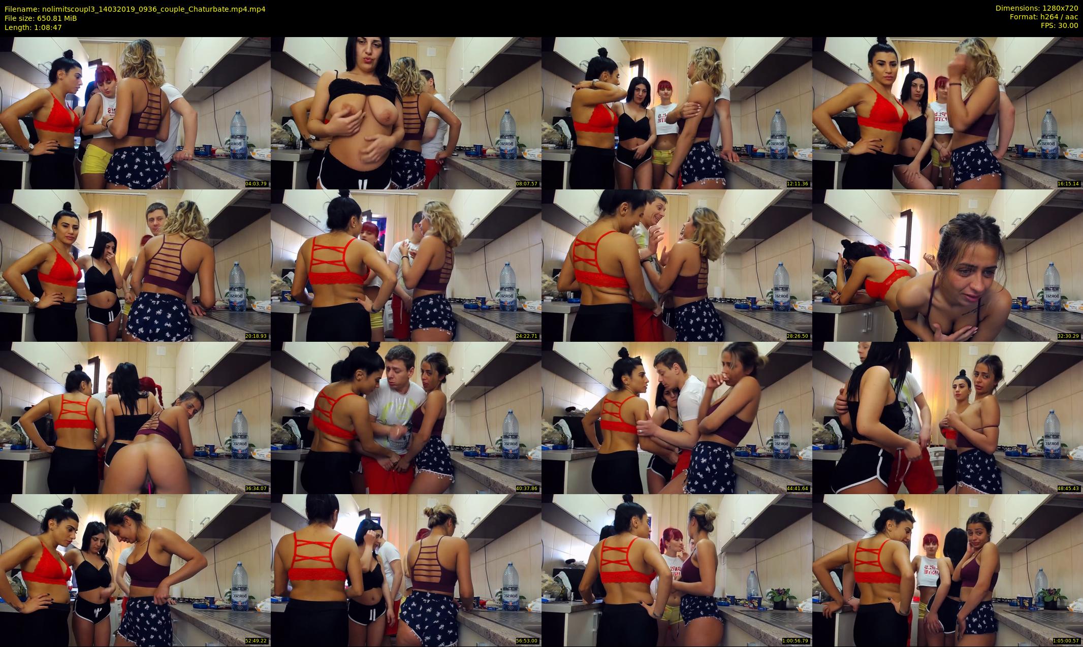 nolimitscoupl3 — 69 minute Chaturbate couple cam show recording, 720p, Mar 14, 2019