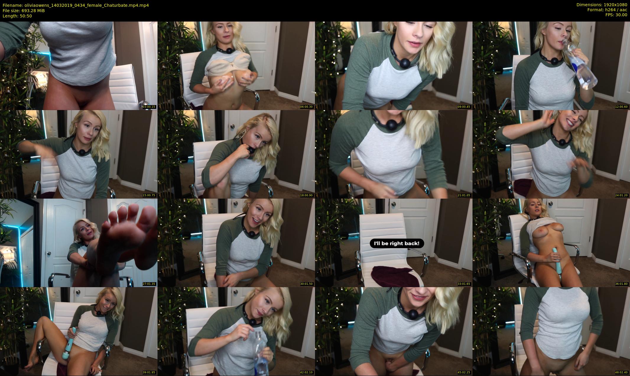 oliviaowens — 51 minute Chaturbate female cam show recording, 1080p, Mar 14, 2019