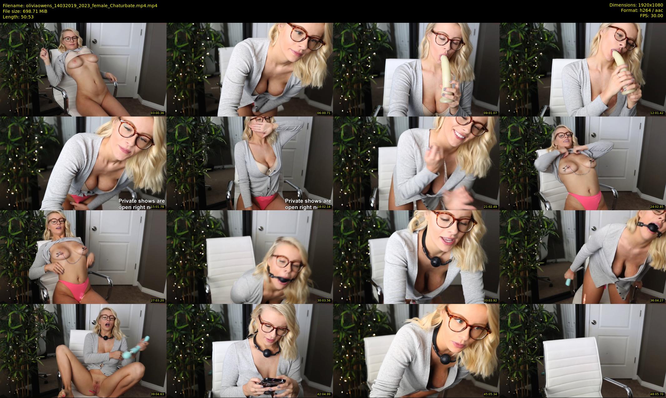 oliviaowens — 51 minute Chaturbate female cam show recording, 1080p, Mar 14, 2019