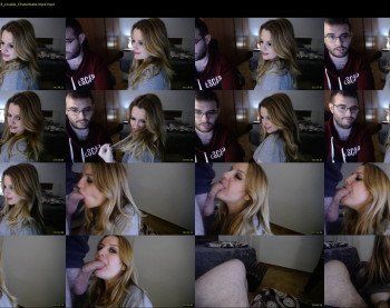 oraljessie — 12 minute Chaturbate couple cam show recording, 1080p, Mar 14, 2019