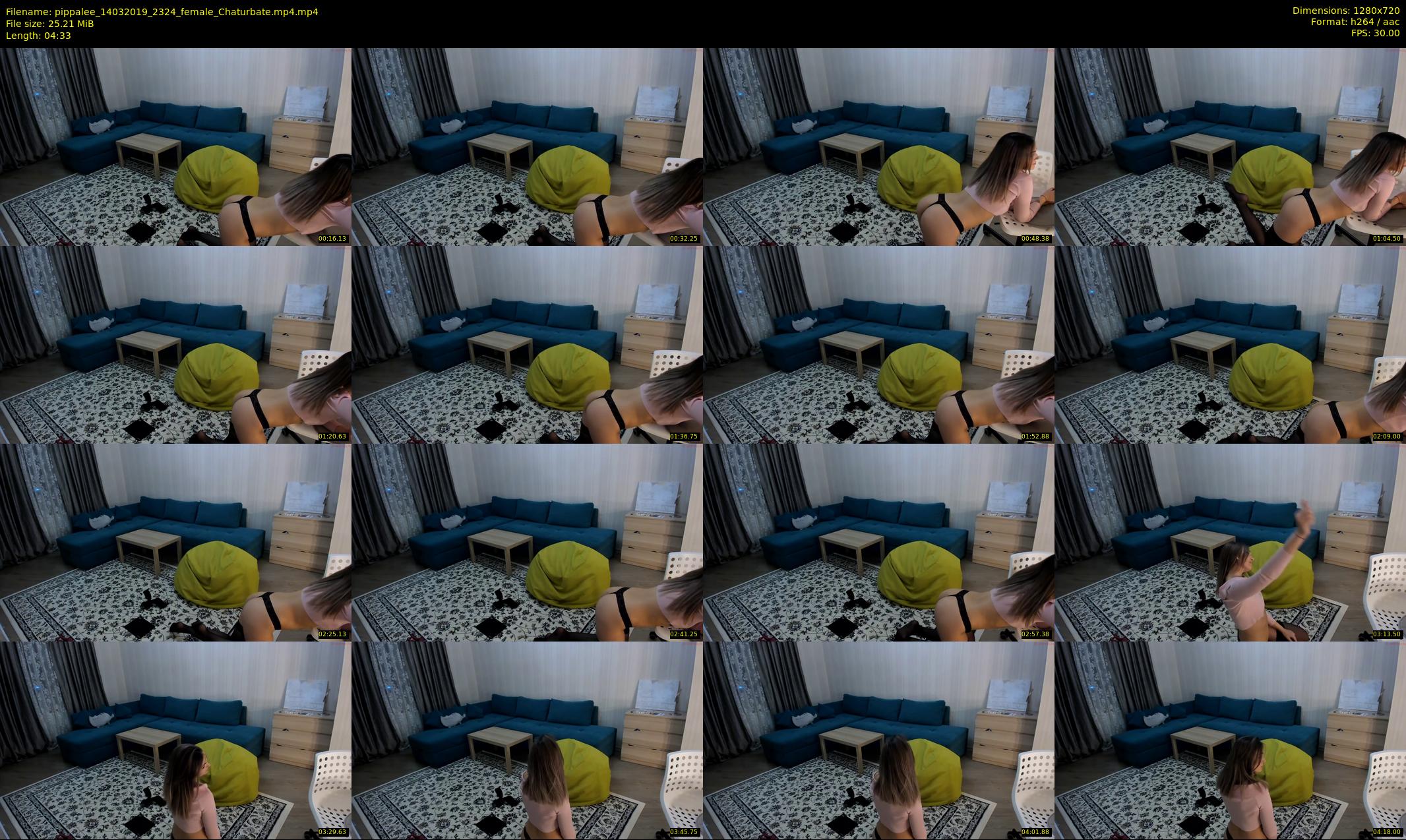 pippalee — 5 minute Chaturbate female cam show recording, 720p, Mar 14, 2019