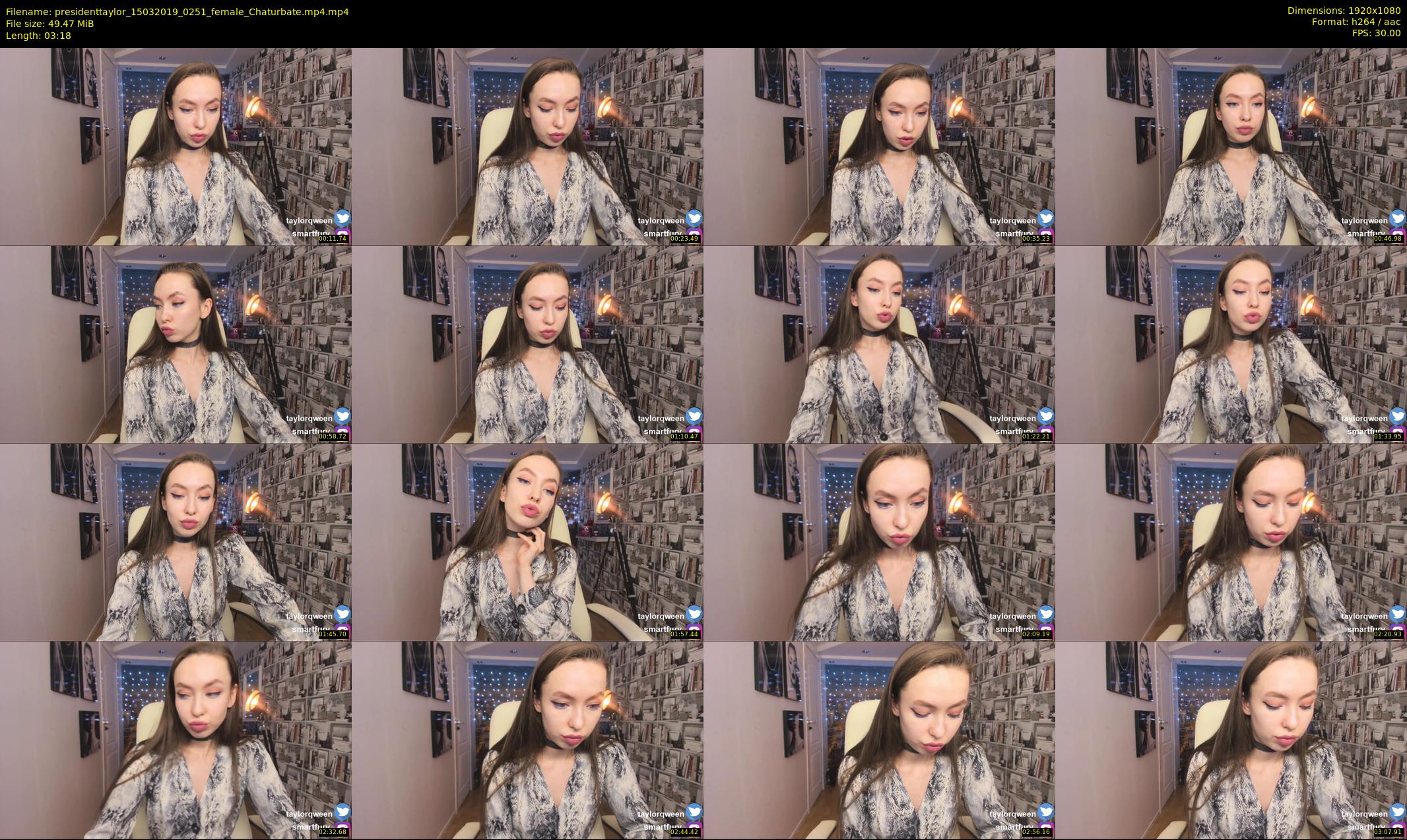 presidenttaylor — 4 minute Chaturbate female cam show recording, 1080p, Mar 15, 2019