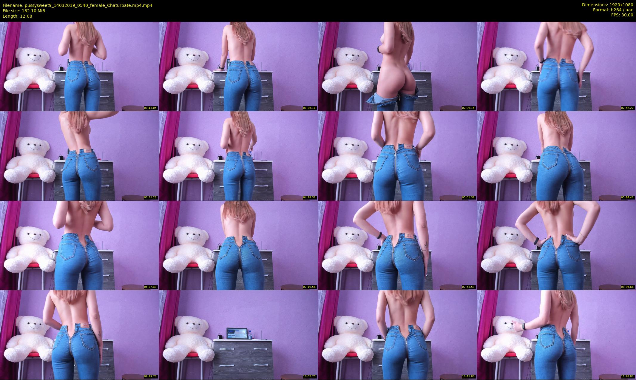 pussysweet9 — 13 minute Chaturbate female cam show recording, 1080p, Mar 14, 2019