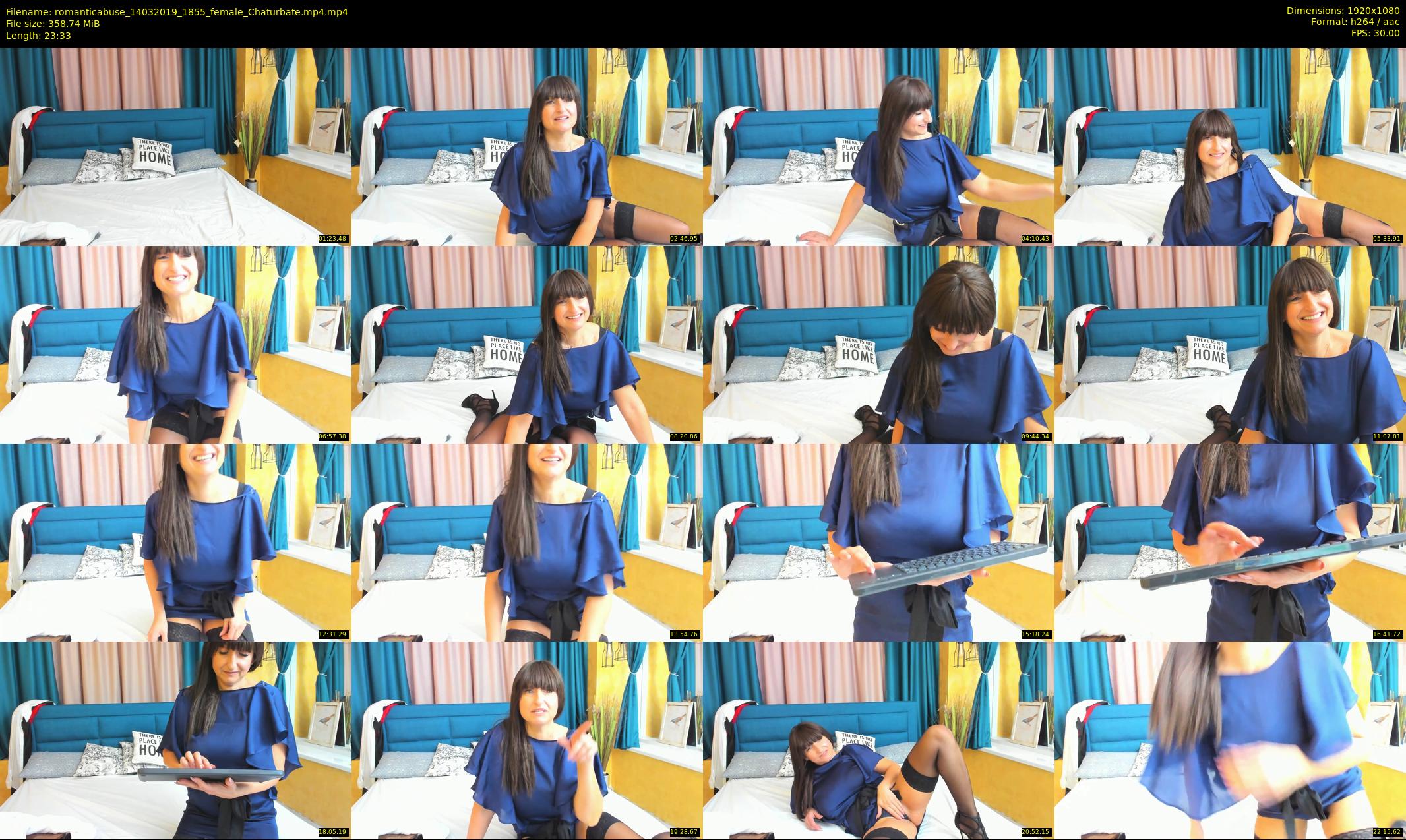 romanticabuse — 24 minute Chaturbate female cam show recording, 1080p, Mar 14, 2019