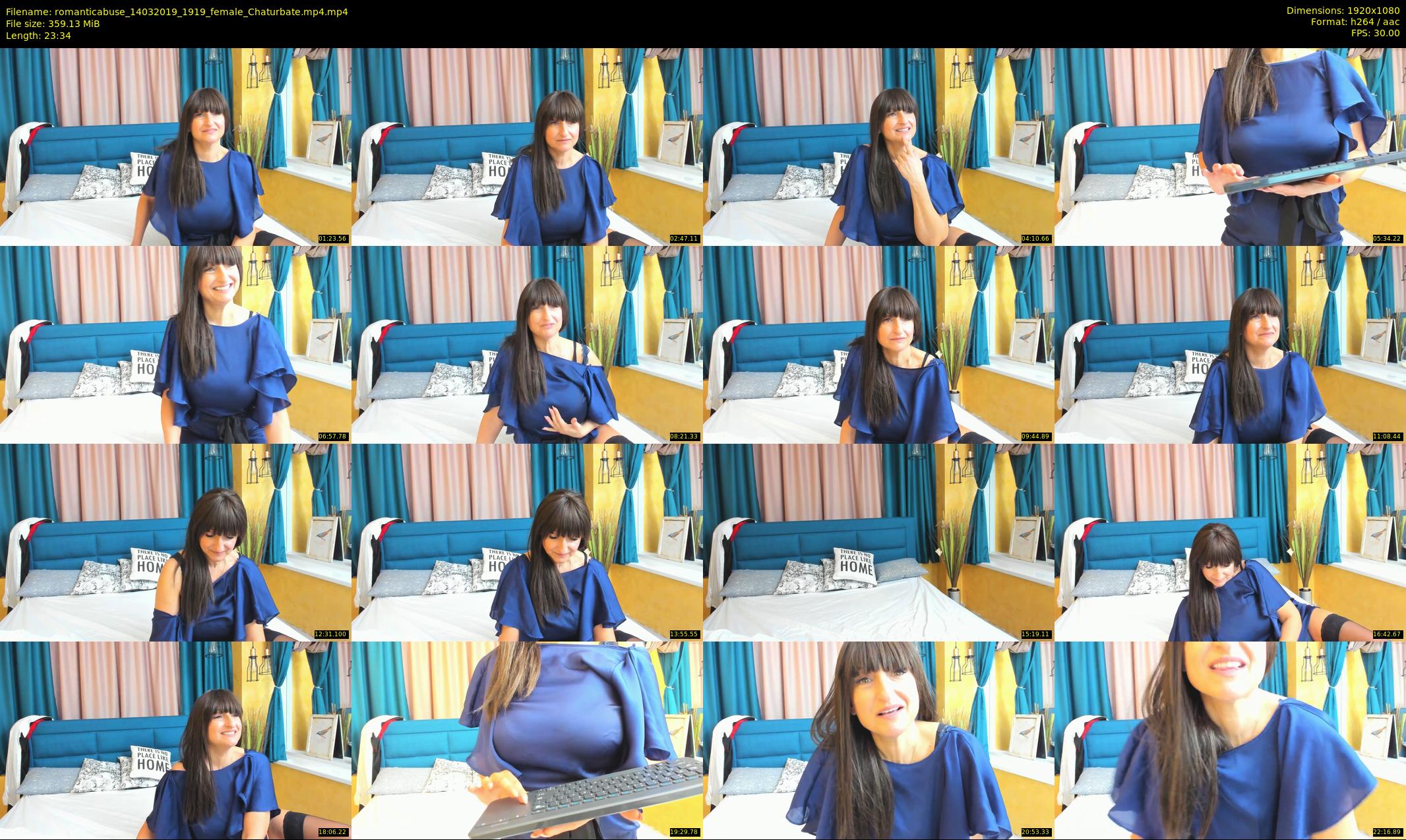 romanticabuse — 24 minute Chaturbate female cam show recording, 1080p, Mar 14, 2019
