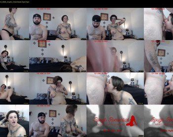 roughromantics — 56 minute Chaturbate couple cam show recording, 1080p, Mar 14, 2019