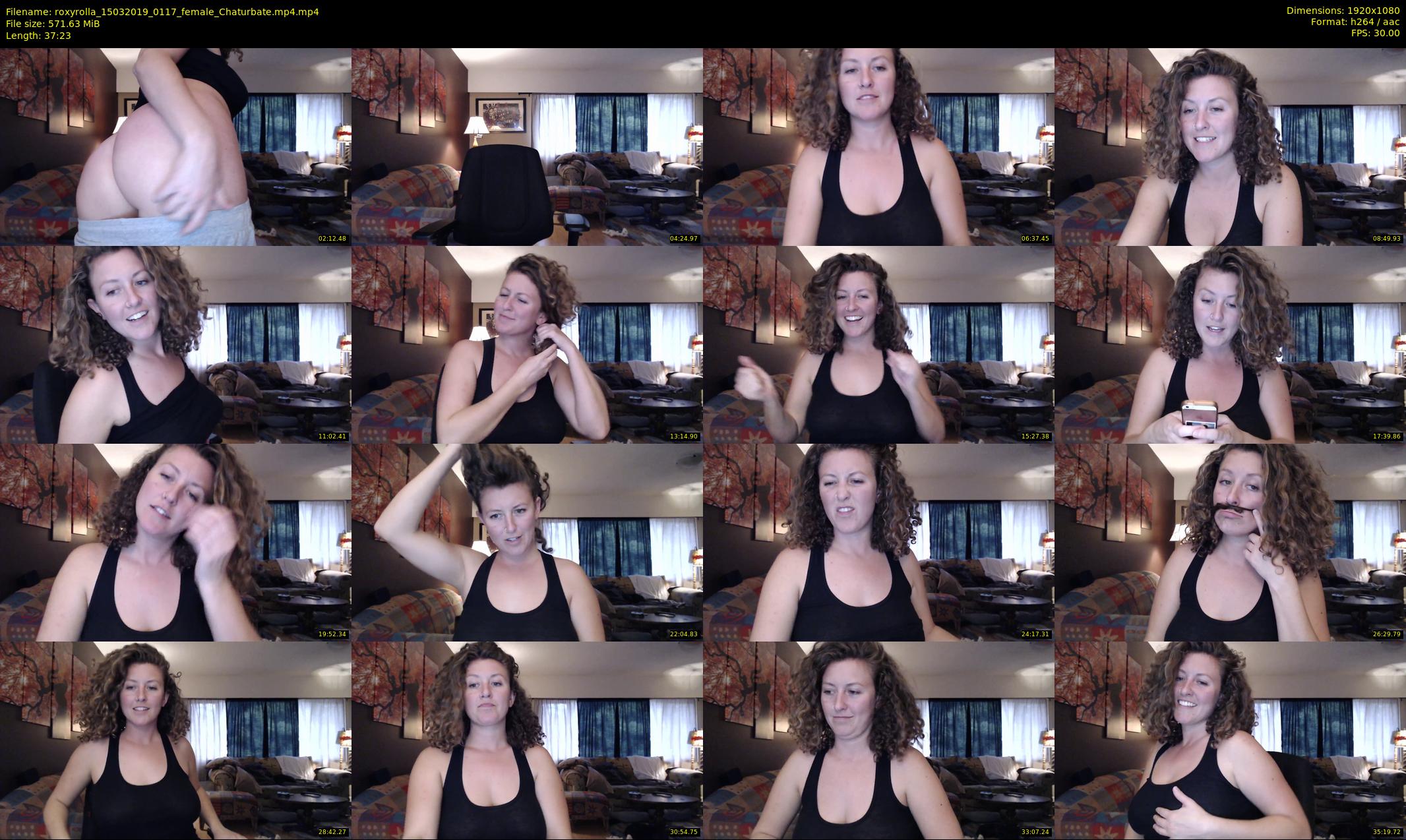 roxyrolla — 38 minute Chaturbate female cam show recording, 1080p, Mar 15, 2019