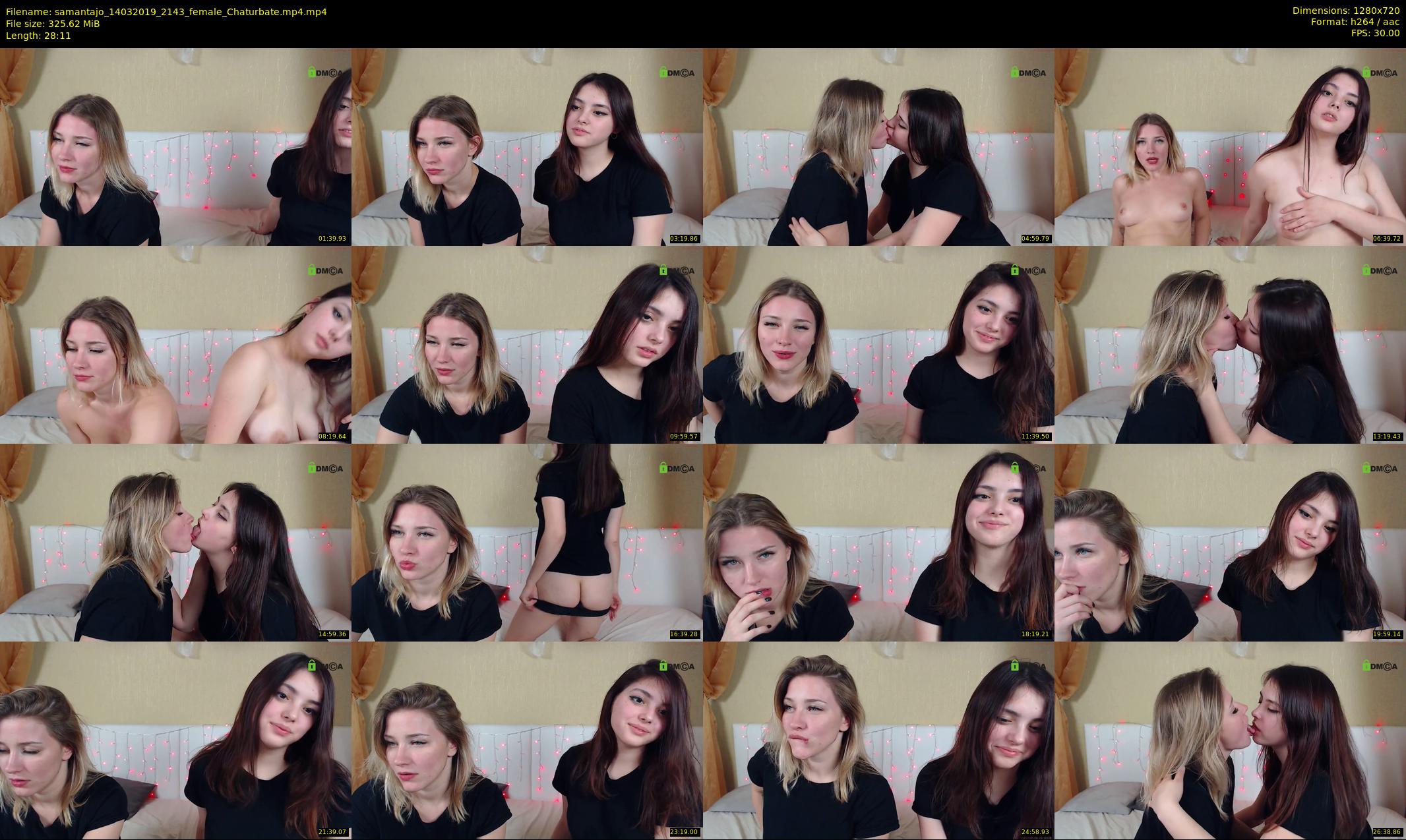 samantajo — 29 minute Chaturbate female cam show recording, 720p, Mar 14, 2019