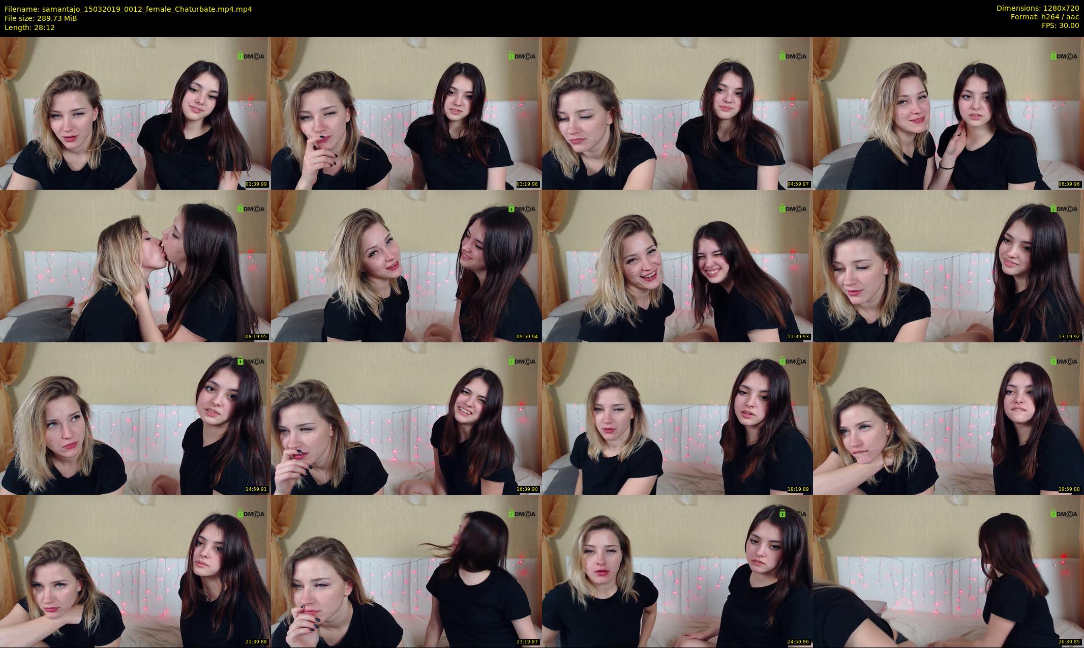 samantajo — 29 minute Chaturbate female cam show recording, 720p, Mar 15, 2019