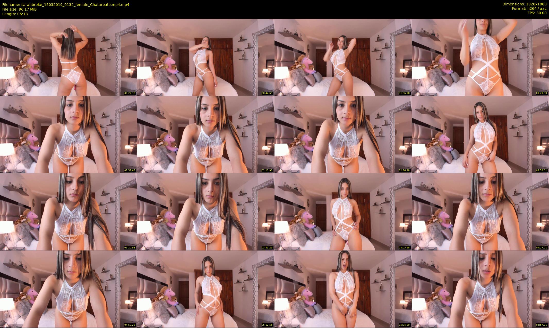 sarahbroke — 7 minute Chaturbate female cam show recording, 1080p, Mar 15, 2019