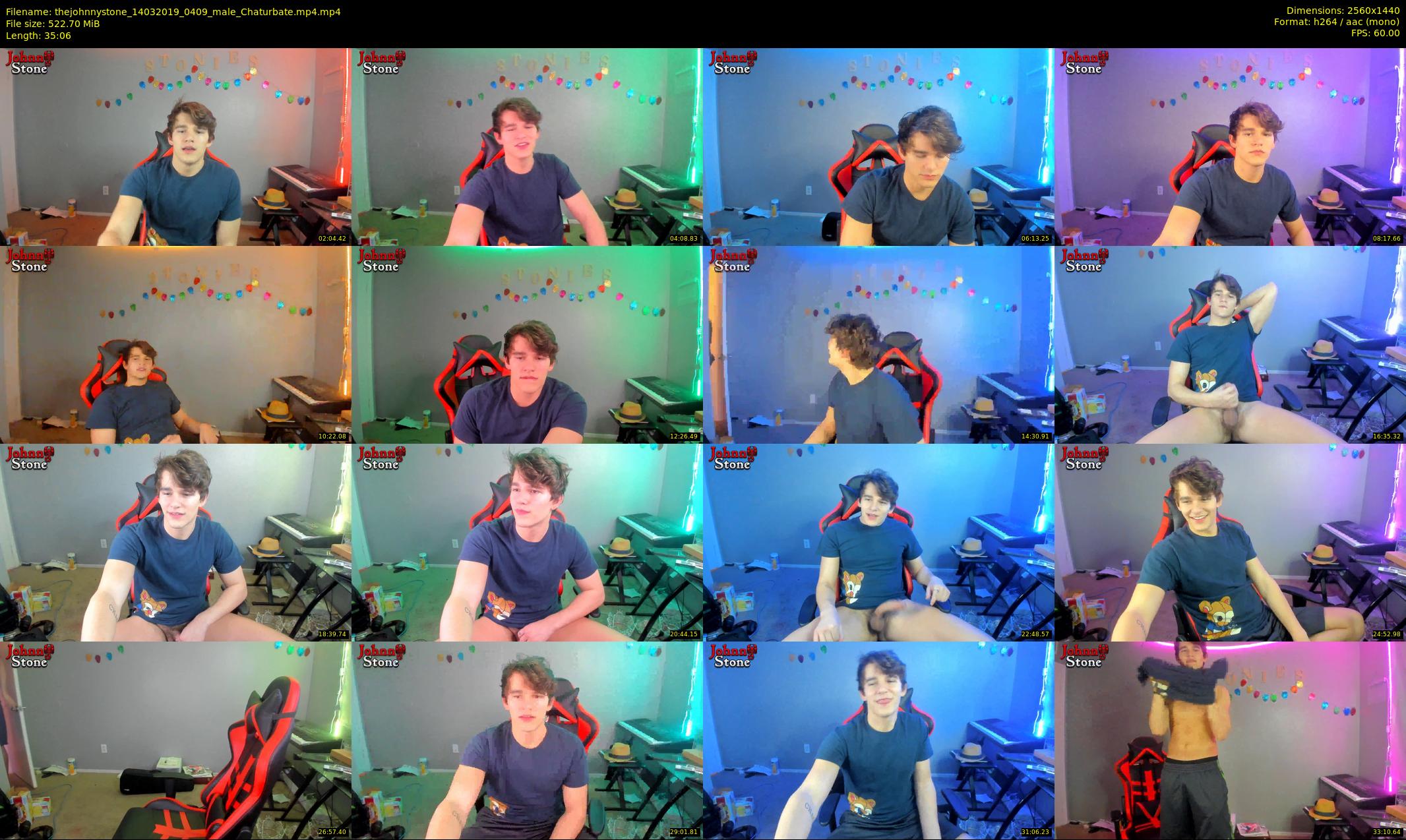 thejohnnystone — 36 minute Chaturbate male cam show recording, 1080p, Mar 14, 2019