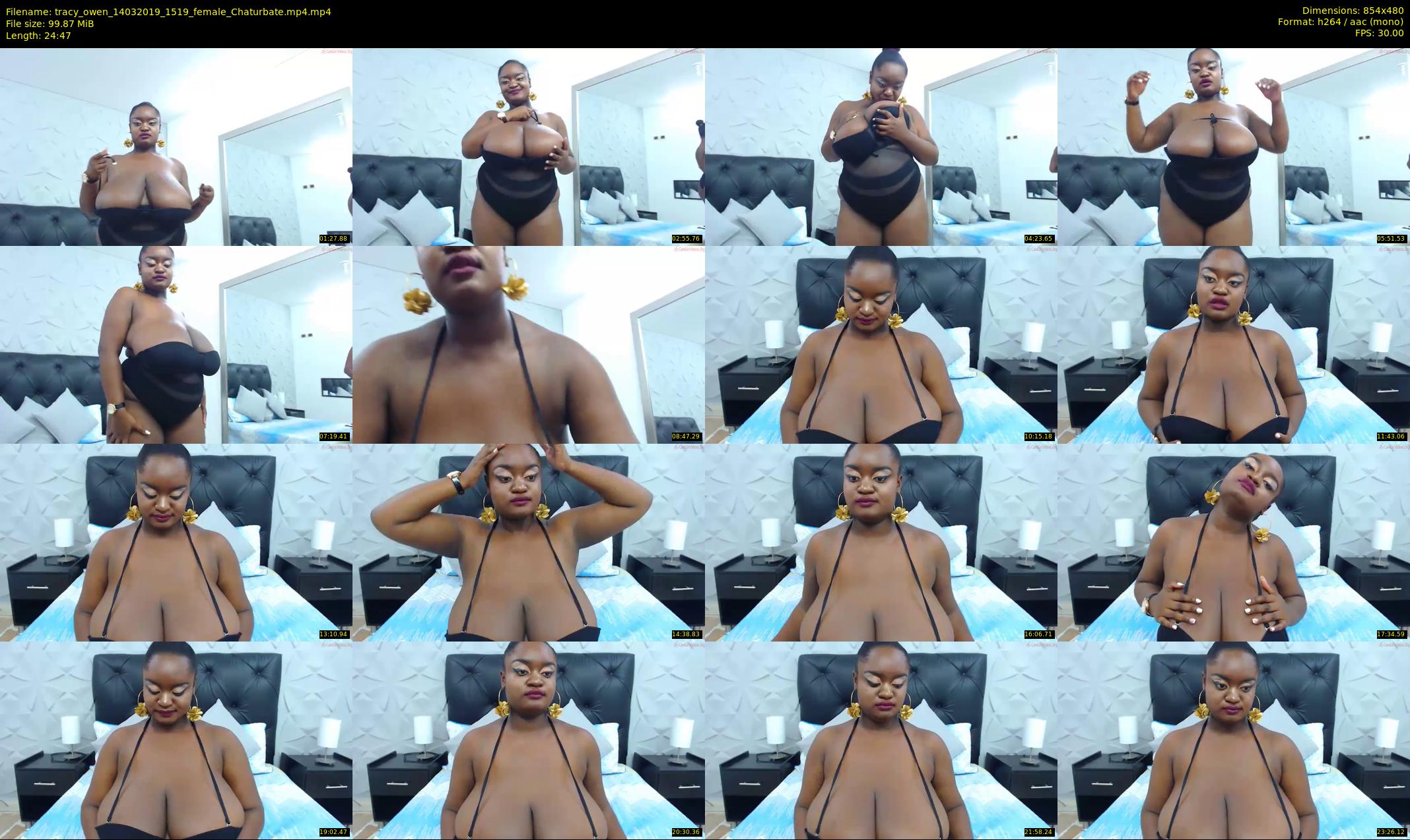 tracy_owen — 25 minute Chaturbate female cam show recording, 480p, Mar 14, 2019