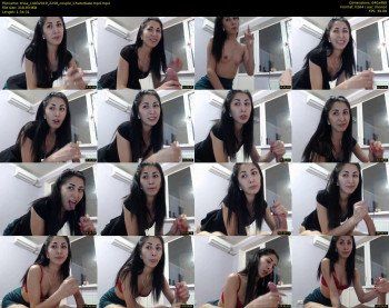 trioa — 95 minute Chaturbate couple cam show recording, 480p, Mar 14, 2019