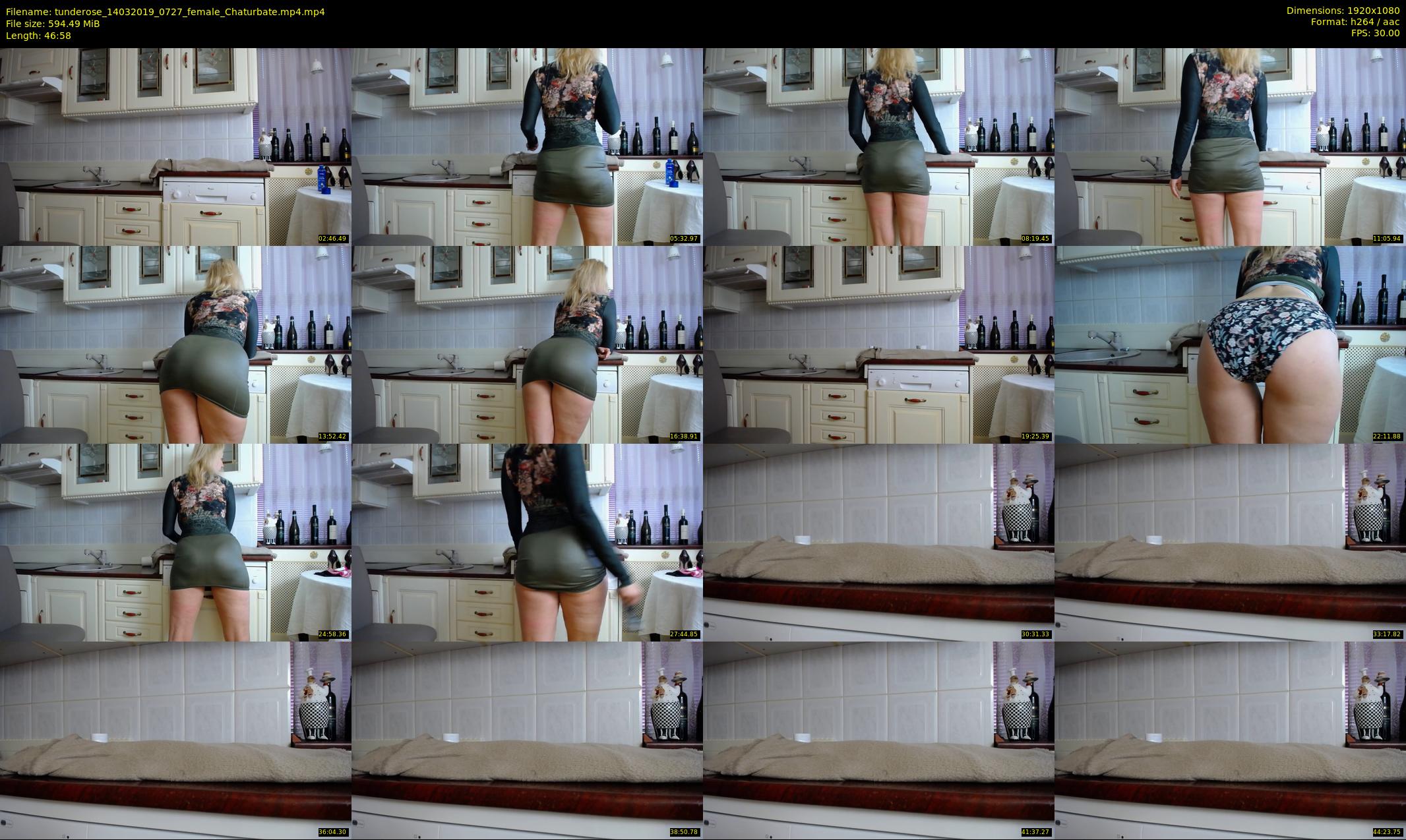 tunderose — 47 minute Chaturbate female cam show recording, 1080p, Mar 14, 2019