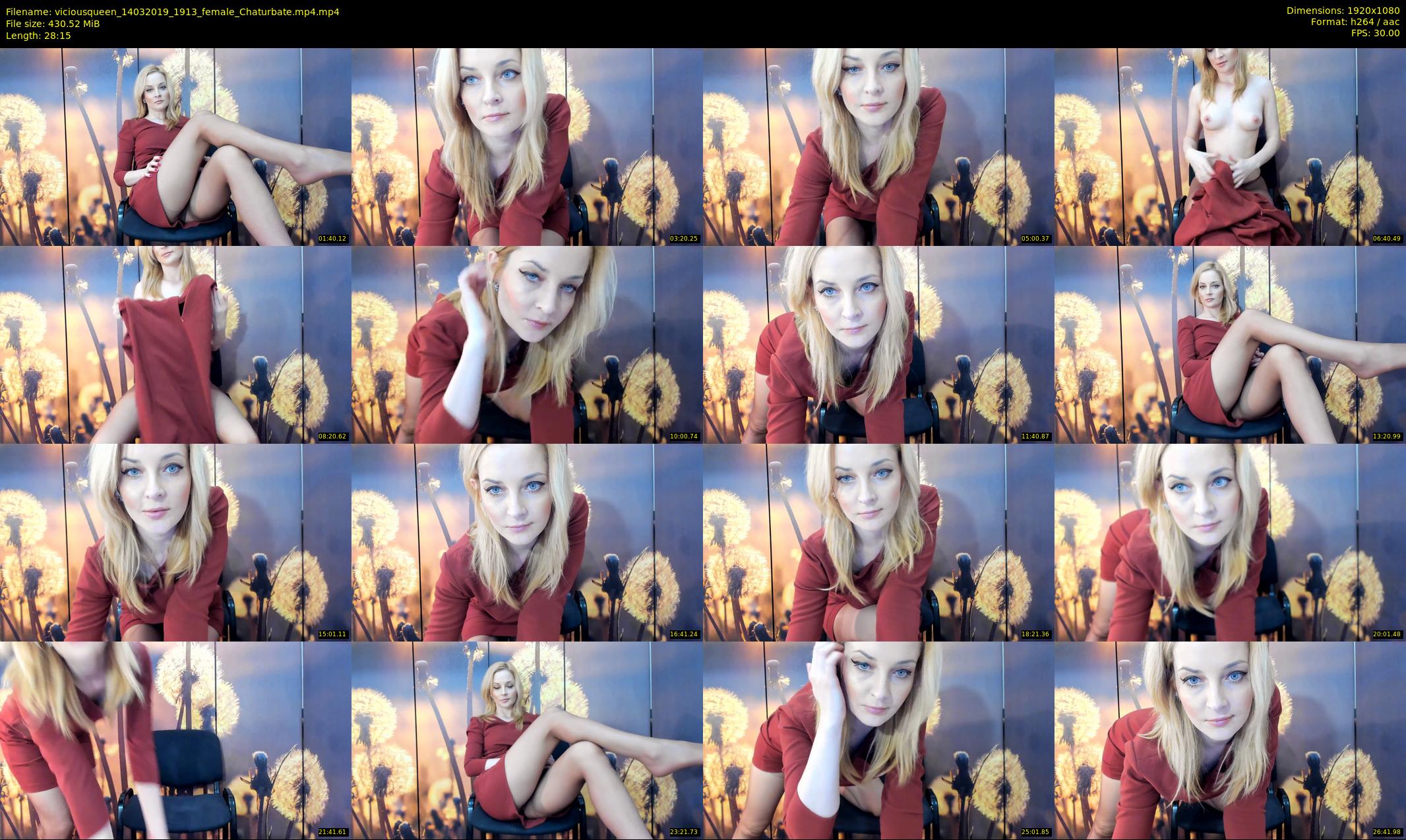 viciousqueen — 29 minute Chaturbate female cam show recording, 1080p, Mar 14, 2019
