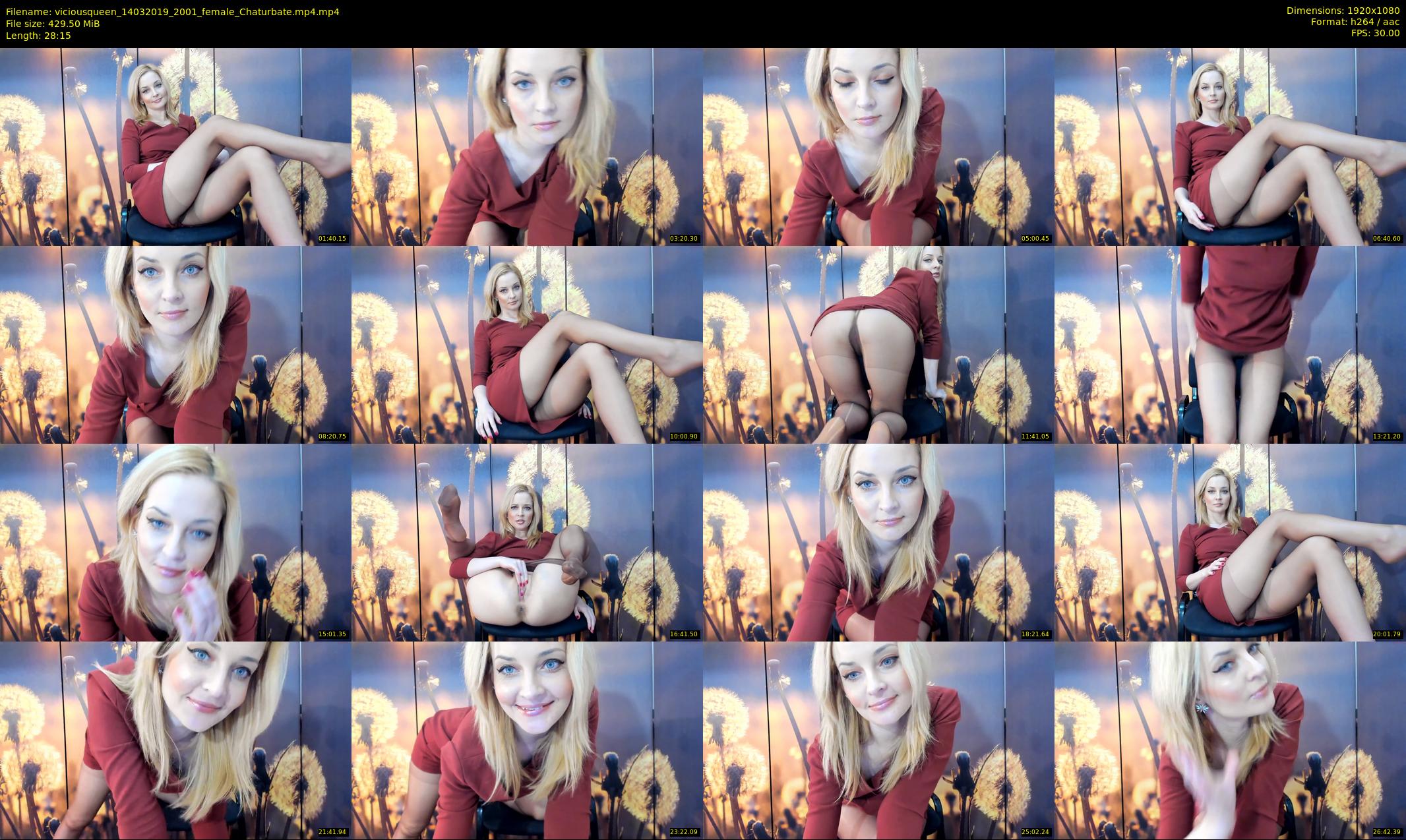 viciousqueen — 29 minute Chaturbate female cam show recording, 1080p, Mar 14, 2019
