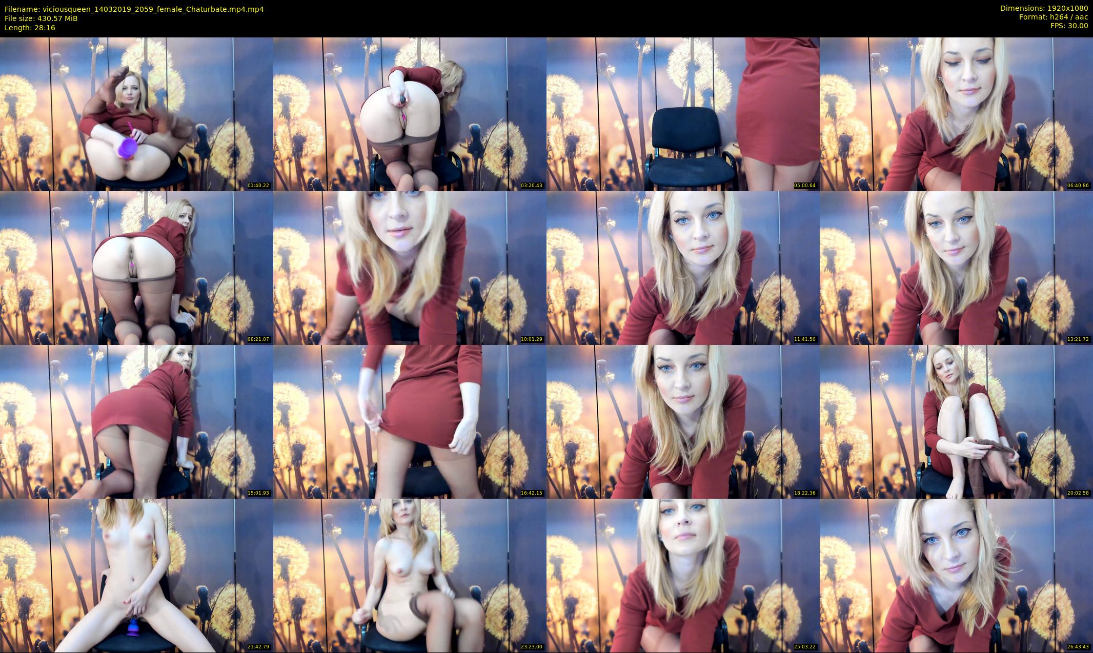 viciousqueen — 29 minute Chaturbate female cam show recording, 1080p, Mar 14, 2019