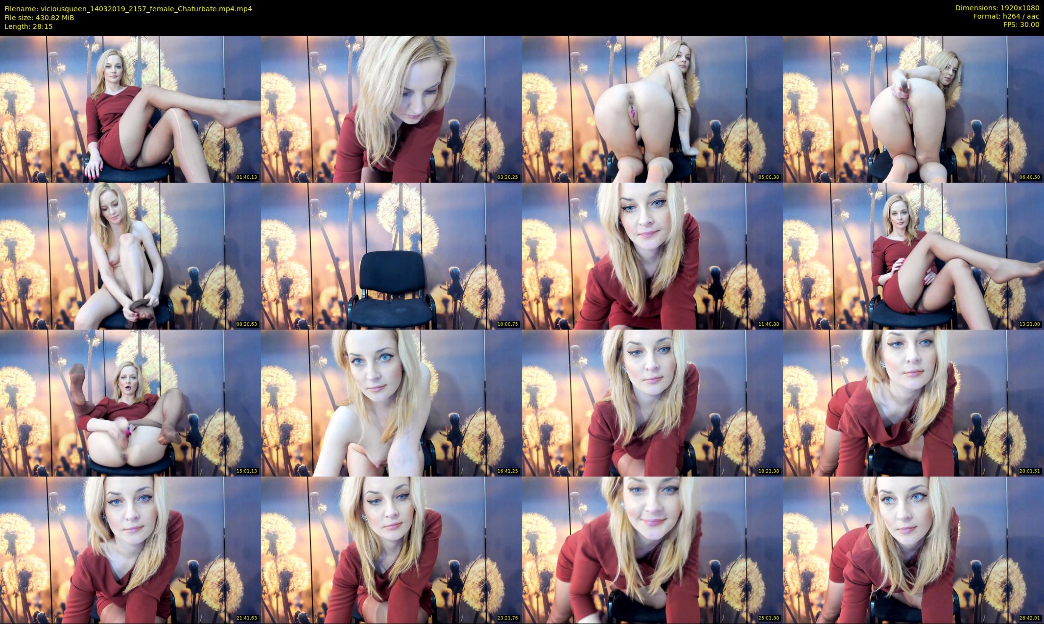 viciousqueen — 29 minute Chaturbate female cam show recording, 1080p, Mar 14, 2019