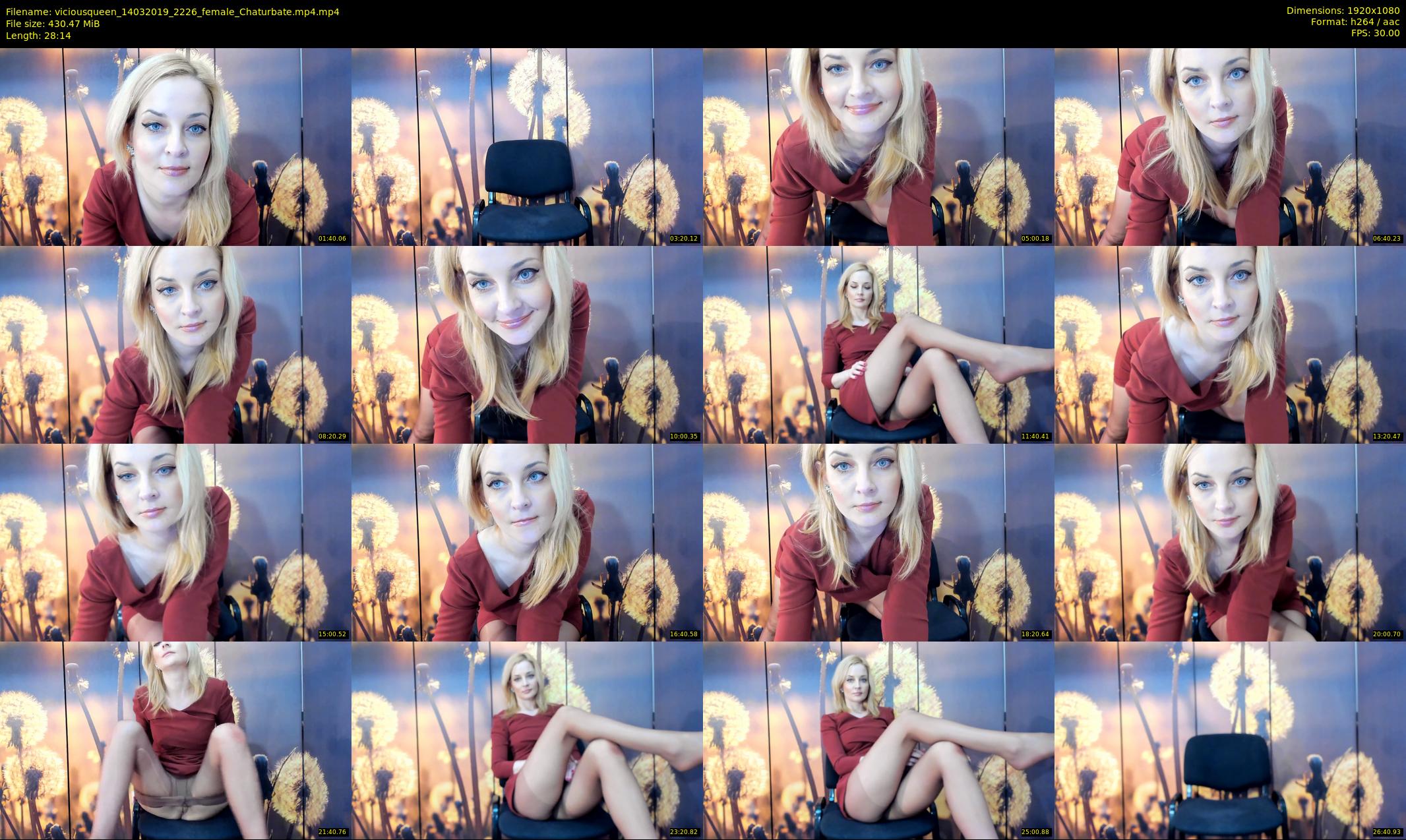 viciousqueen — 29 minute Chaturbate female cam show recording, 1080p, Mar 14, 2019
