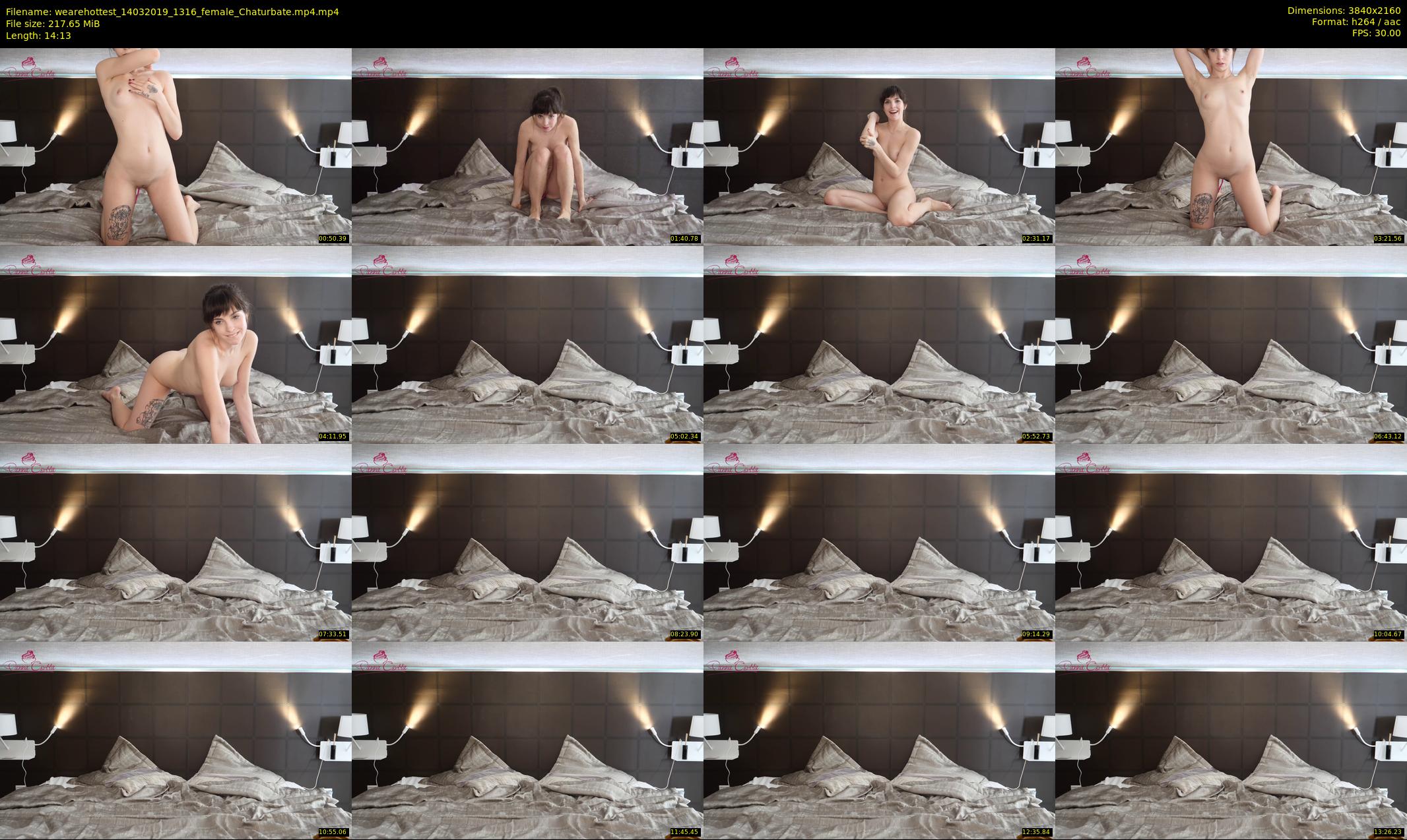 wearehottest — 15 minute Chaturbate couple cam show recording, 4K, Mar 14, 2019