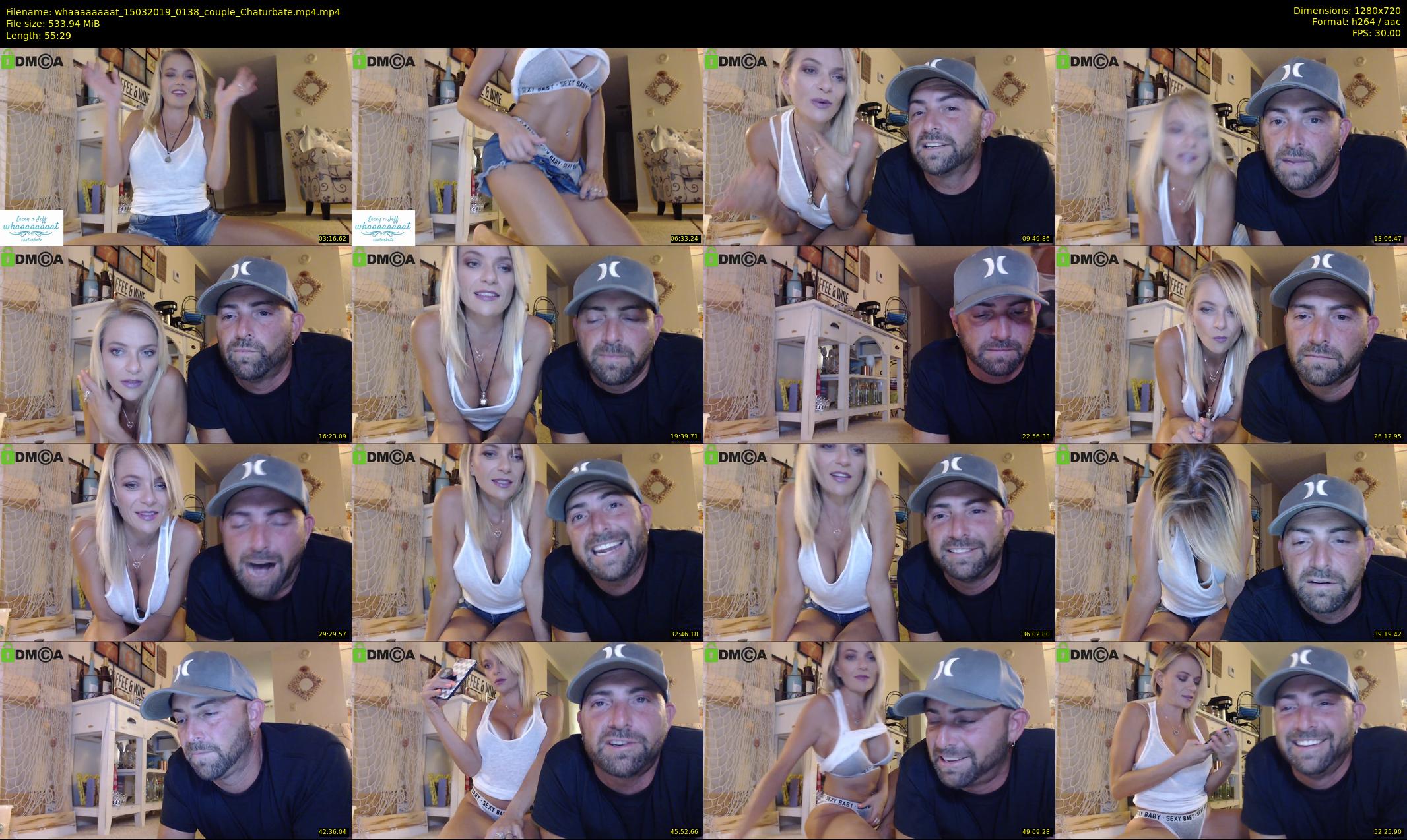 whaaaaaaaat — 56 minute Chaturbate couple cam show recording, 720p, Mar 15, 2019