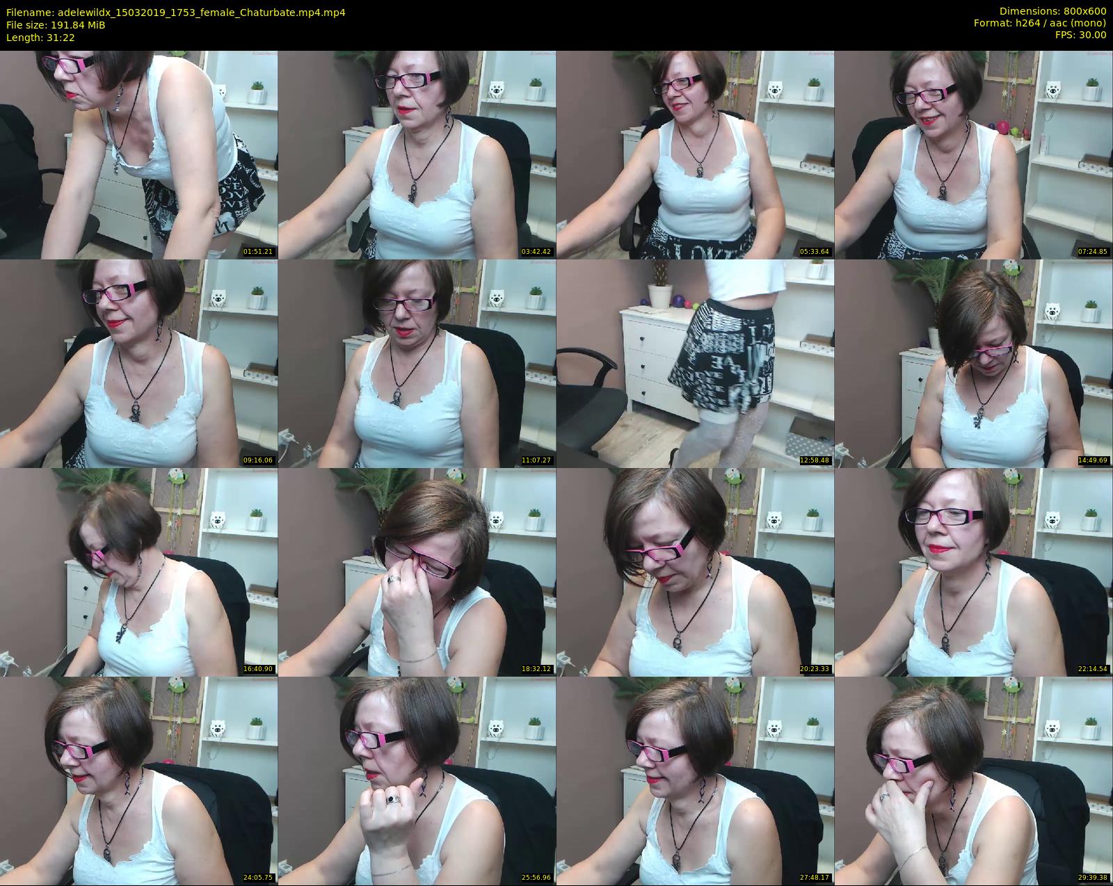 adelewildx — 32 minute Chaturbate female cam show recording, 480p, Mar 15, 2019