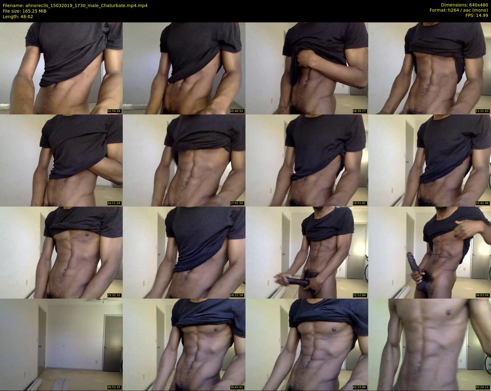 ahnoreclis — 49 minute Chaturbate male cam show recording, 480p, Mar 15, 2019
