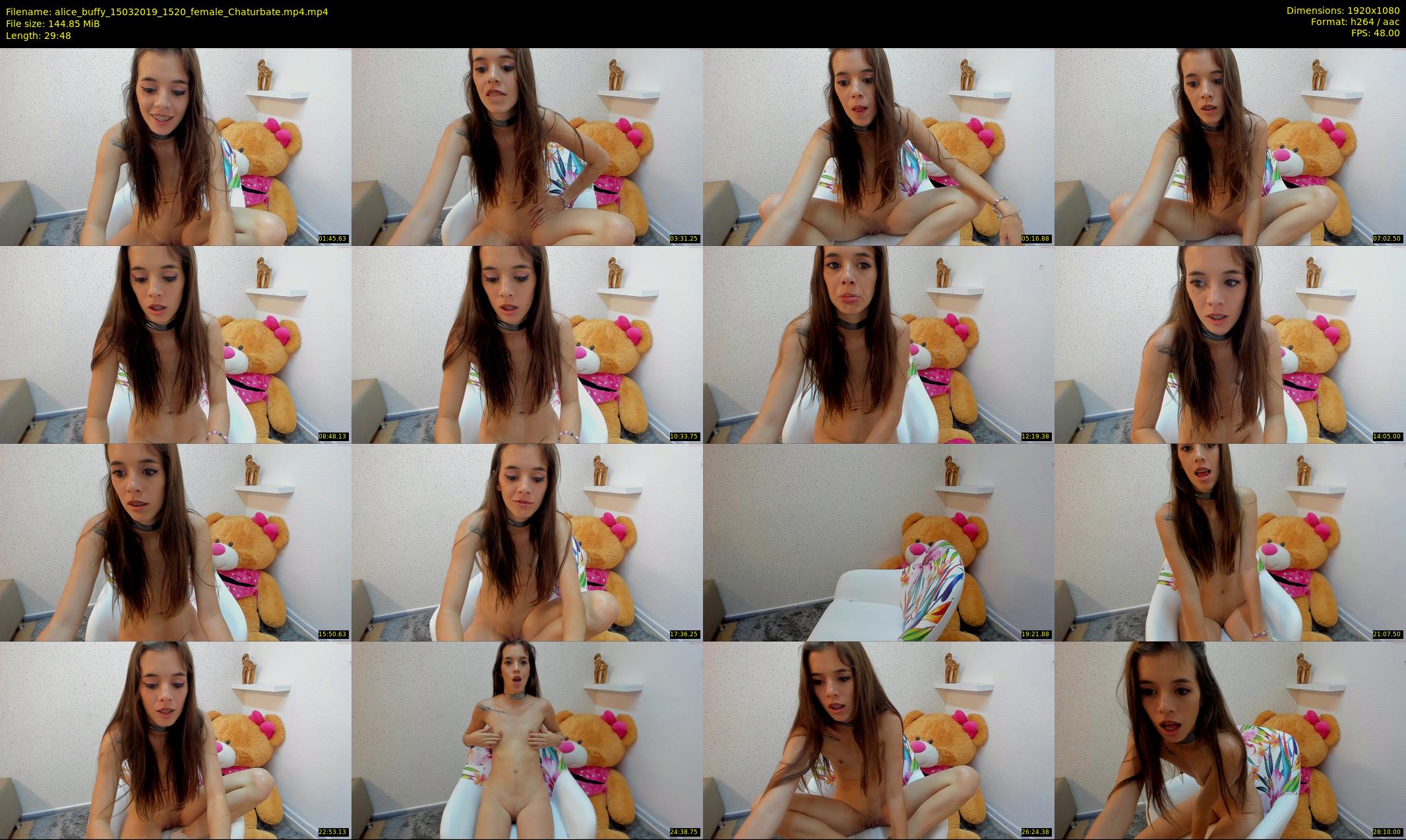 alice_buffy — 30 minute Chaturbate female cam show recording, 1080p, Mar 15, 2019