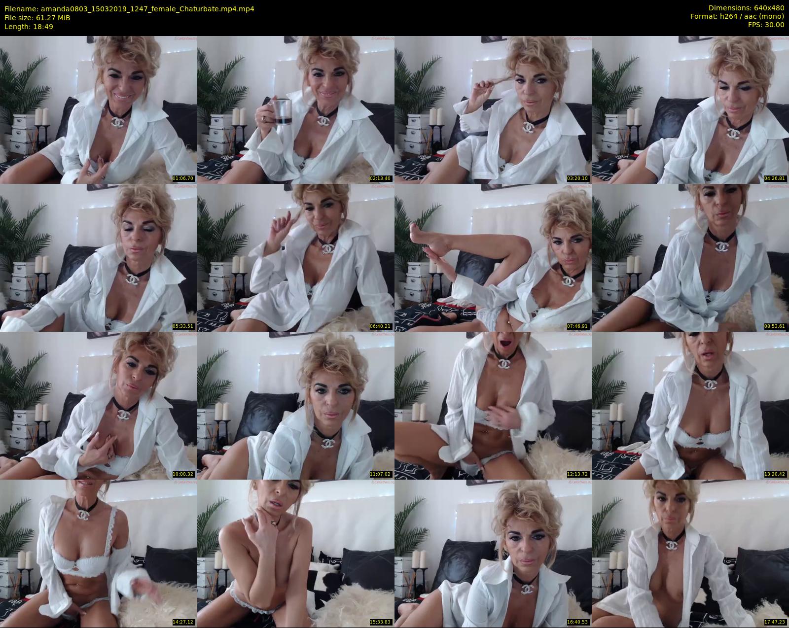 amanda0803 — 19 minute Chaturbate female cam show recording, 480p, Mar 15, 2019