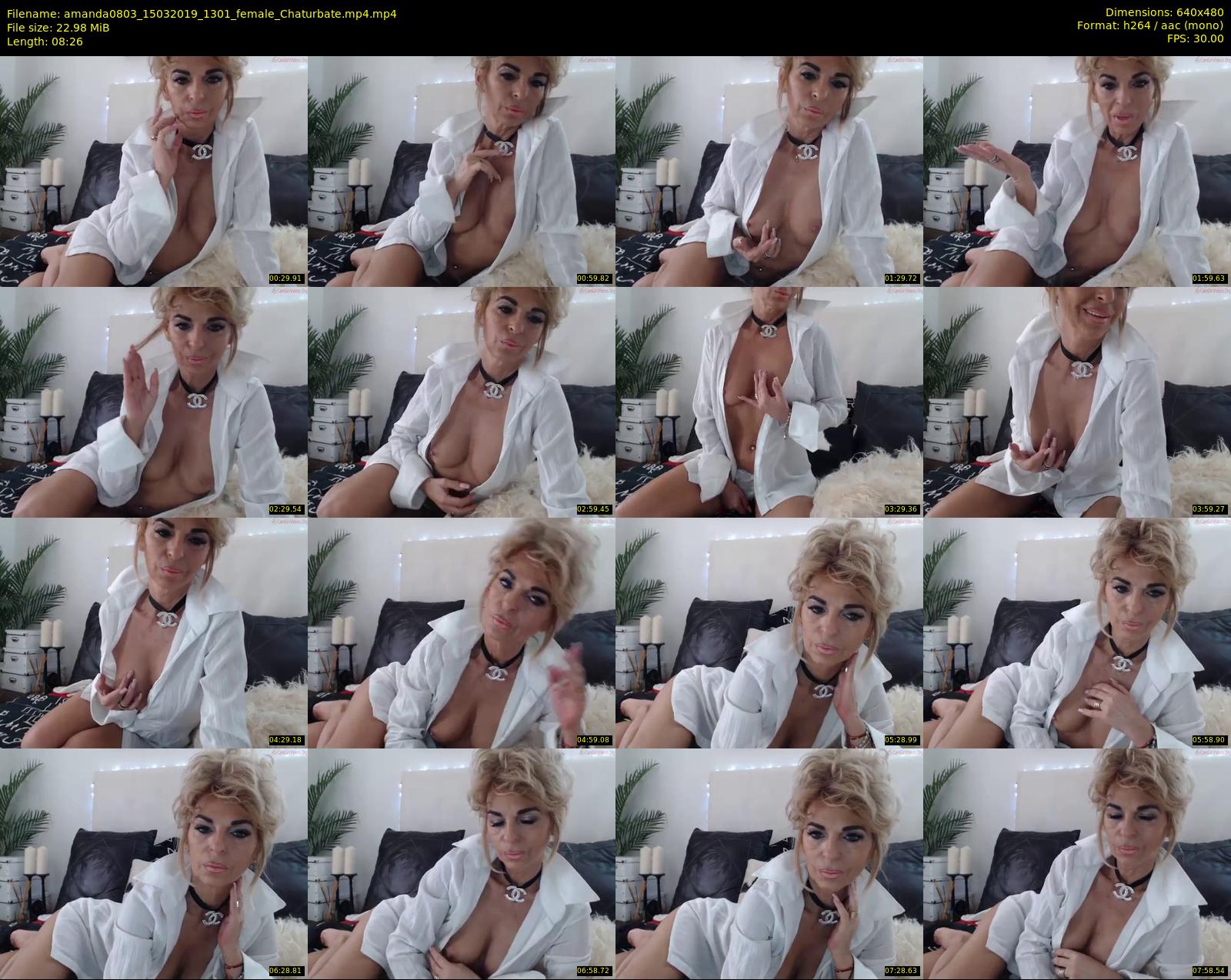 amanda0803 — 9 minute Chaturbate female cam show recording, 480p, Mar 15, 2019