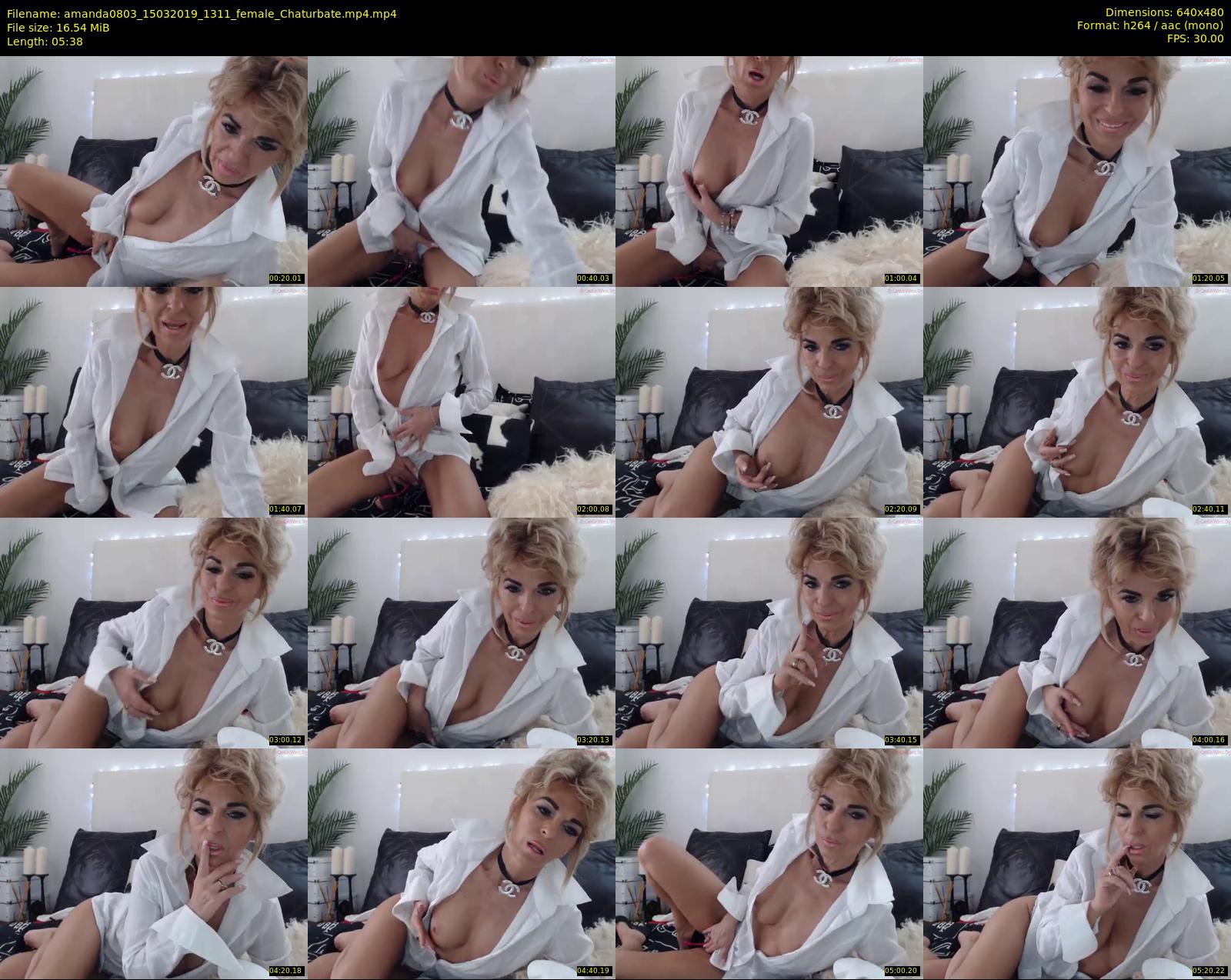 amanda0803 — 6 minute Chaturbate female cam show recording, 480p, Mar 15, 2019