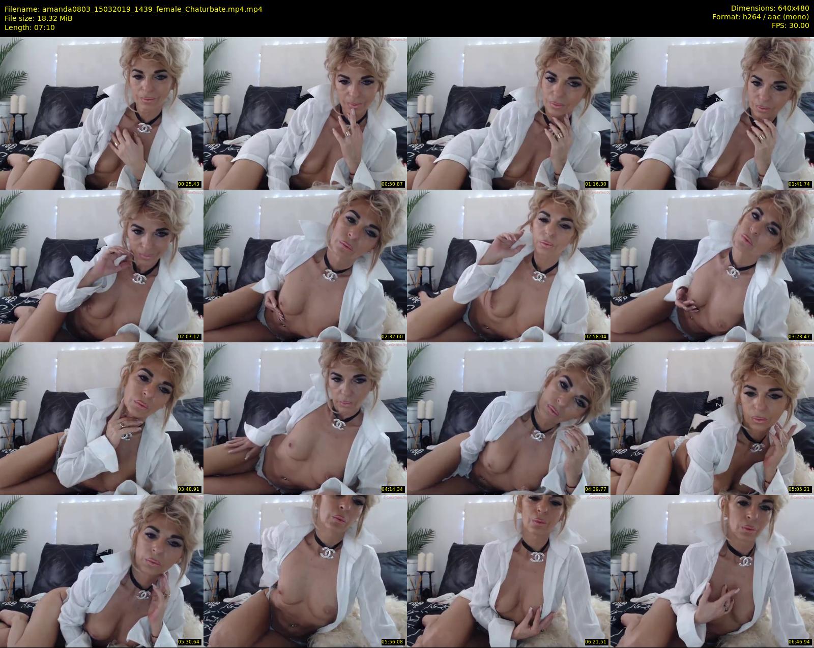 amanda0803 — 8 minute Chaturbate female cam show recording, 480p, Mar 15, 2019