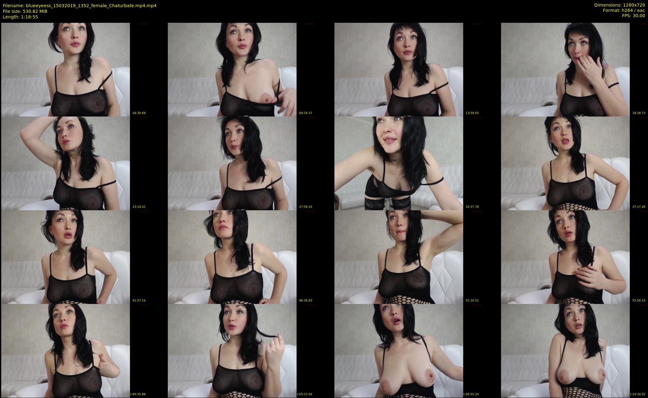 blueeyeess — 79 minute Chaturbate female cam show recording, 720p, Mar 15, 2019