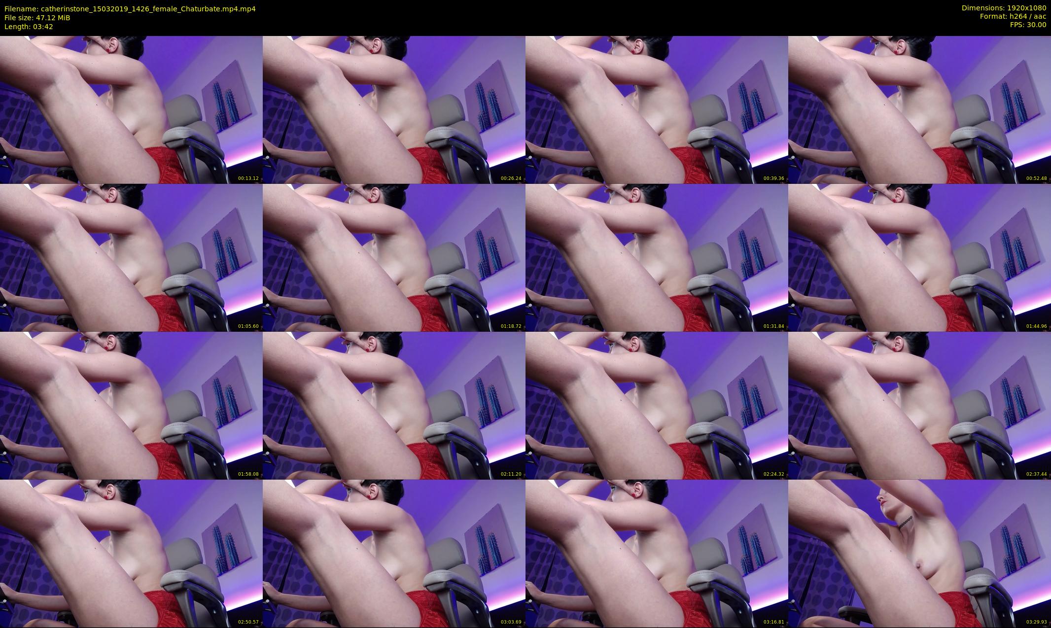catherinstone — 4 minute Chaturbate female cam show recording, 1080p, Mar 15, 2019