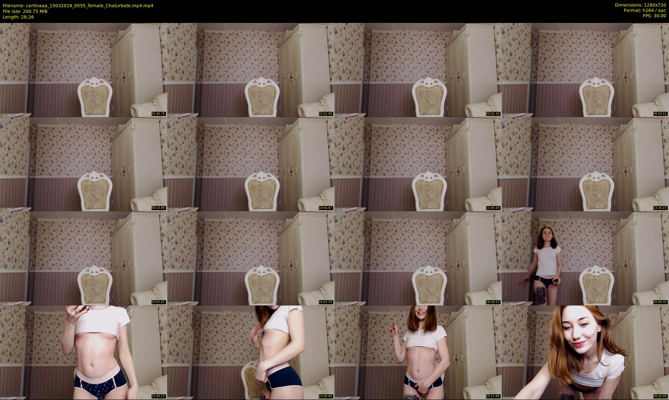 certinaaa — 29 minute Chaturbate female cam show recording, 720p, Mar 15, 2019