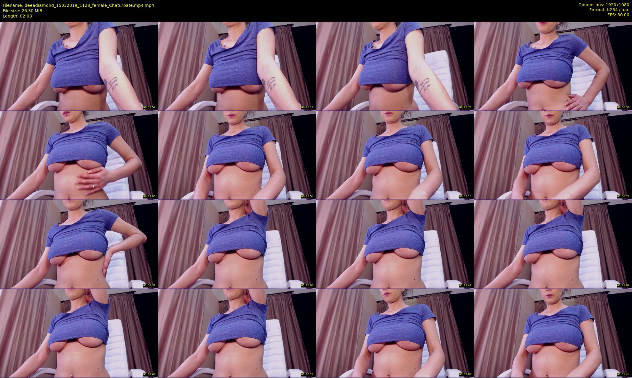 deeadiamond — 3 minute Chaturbate female cam show recording, 1080p, Mar 15, 2019