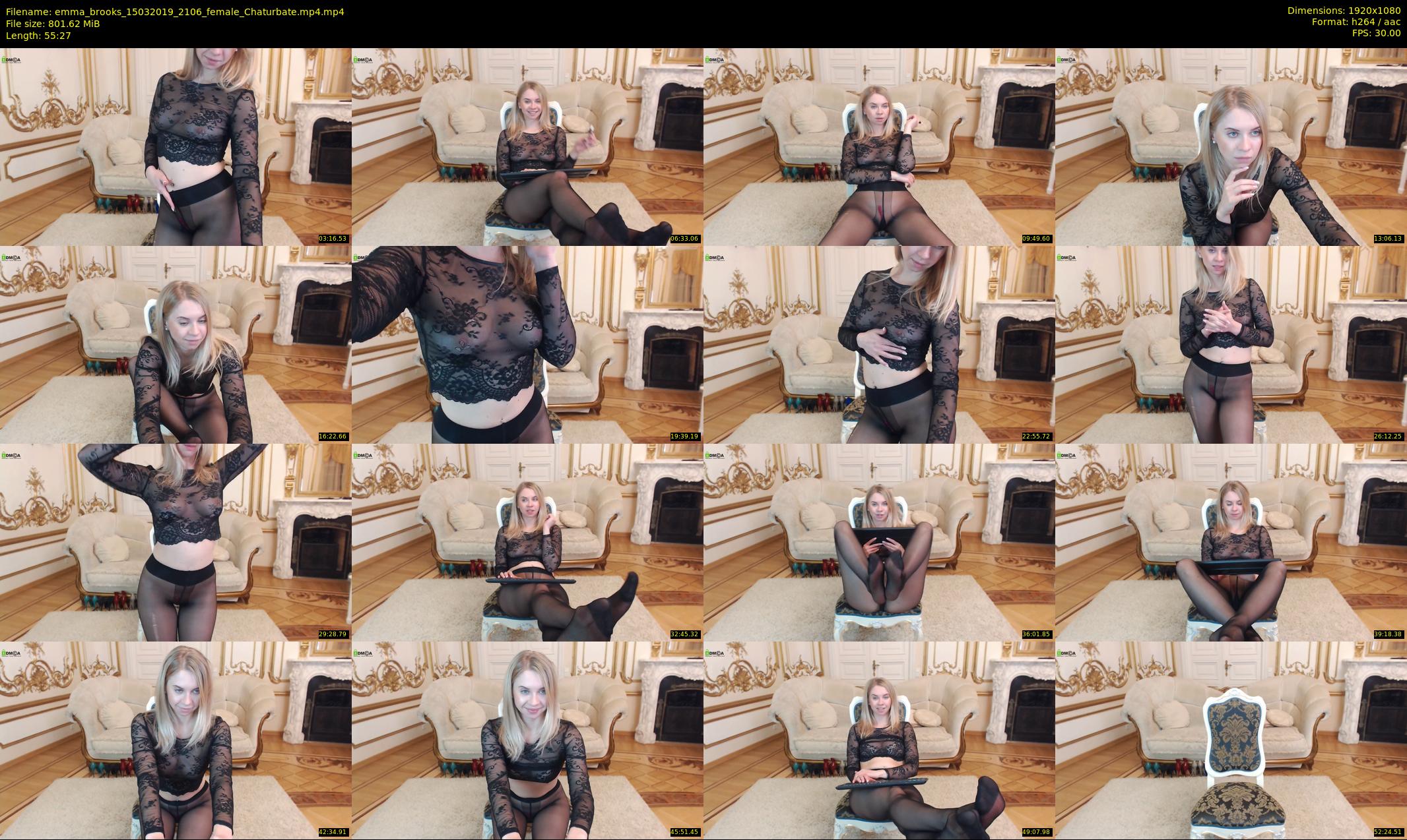 emma_brooks — 56 minute Chaturbate female cam show recording, 1080p, Mar 15, 2019