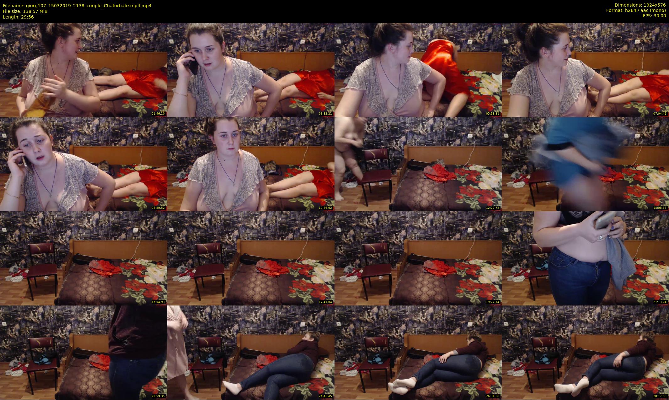 giorg107 — 30 minute Chaturbate couple cam show recording, 480p, Mar 15, 2019