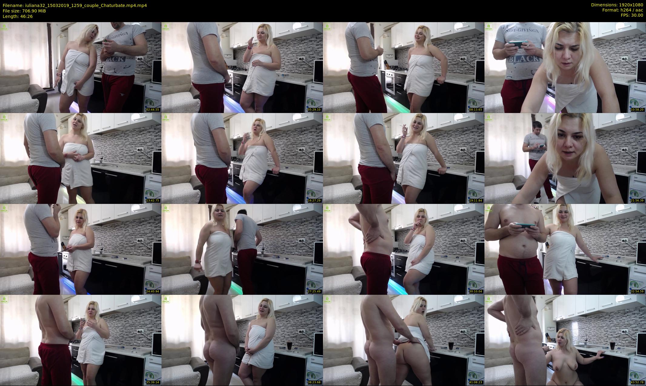 iuliana32 — 47 minute Chaturbate couple cam show recording, 1080p, Mar 15, 2019
