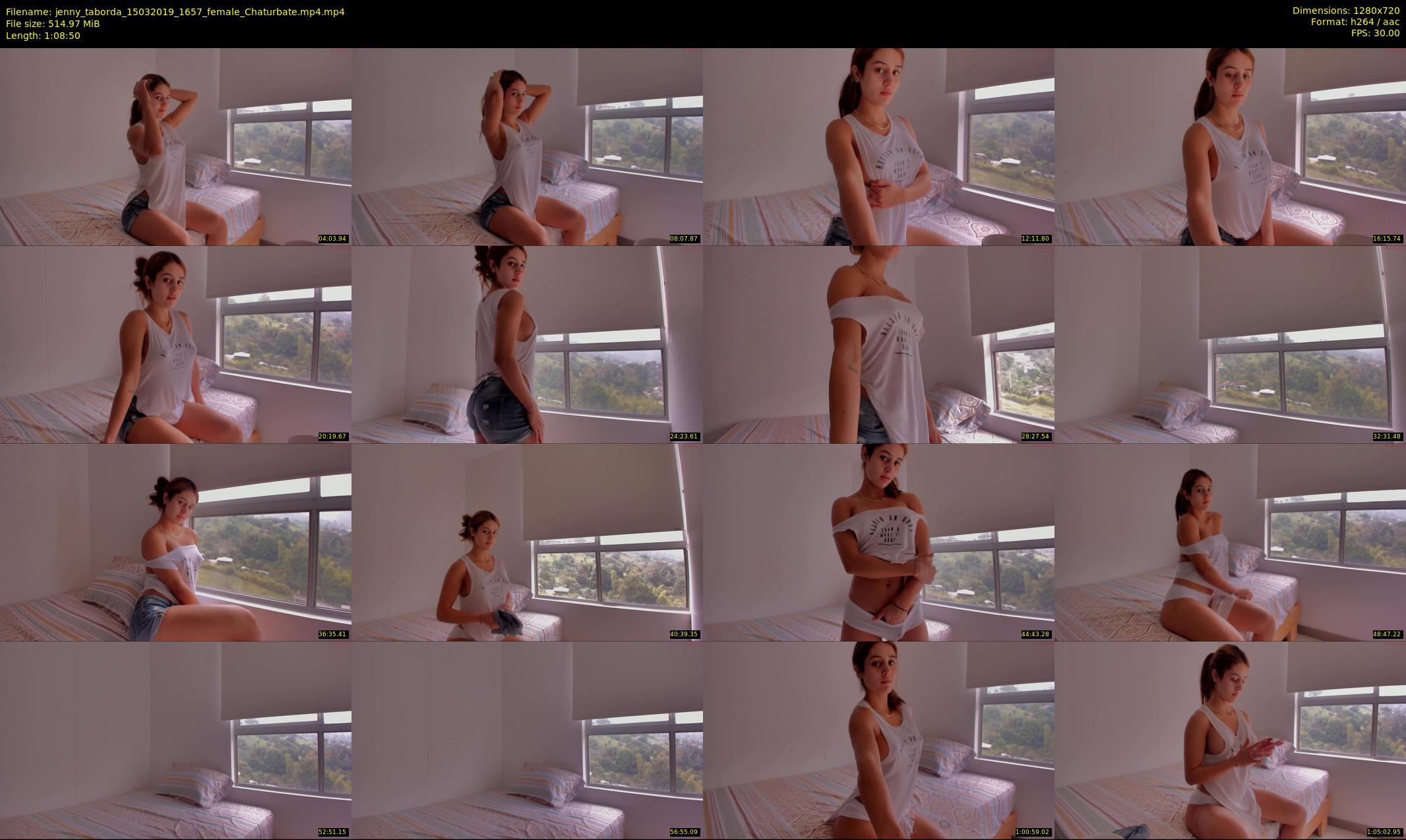jenny_taborda — 69 minute Chaturbate female cam show recording, 720p, Mar 15, 2019