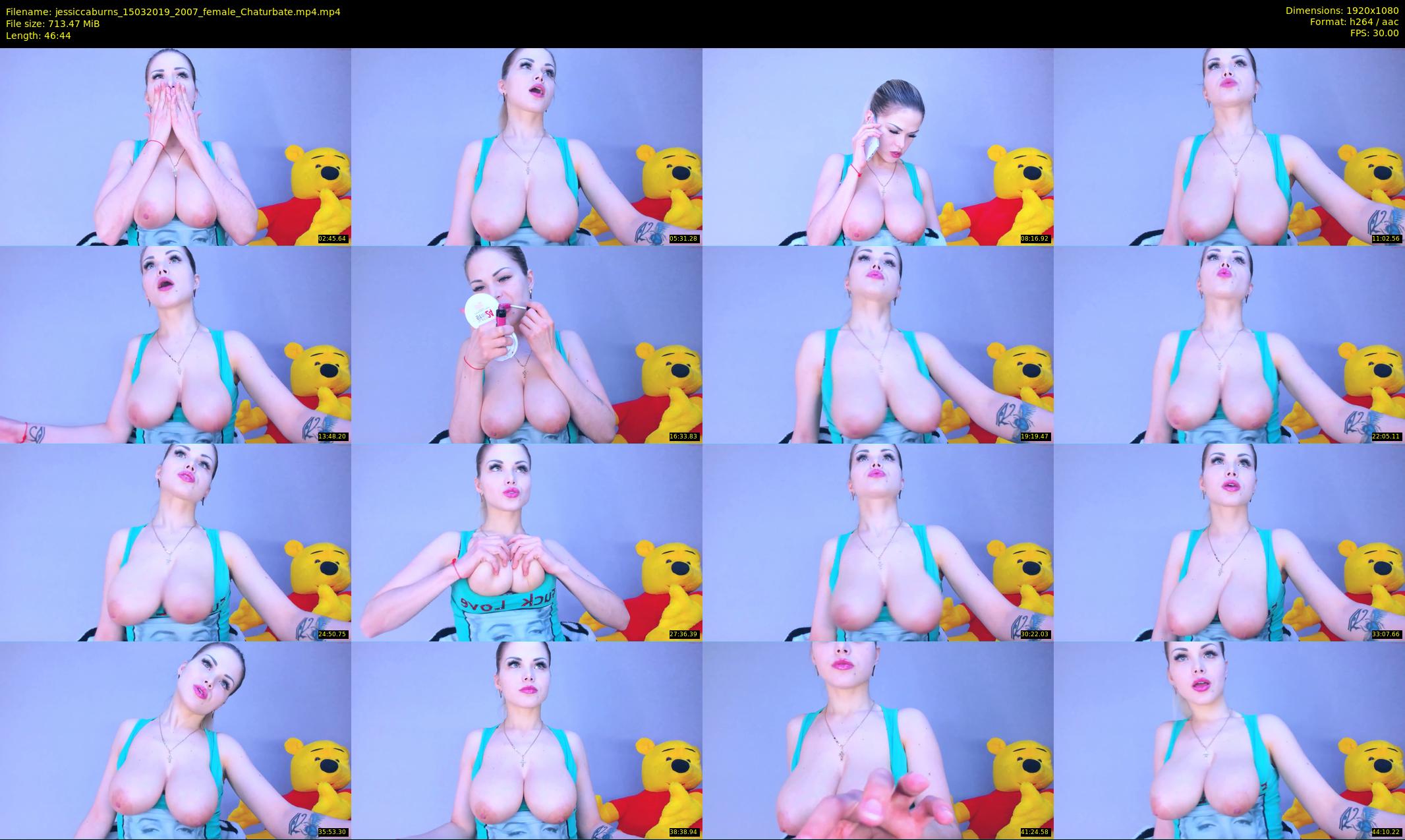 jessiccaburns — 47 minute Chaturbate female cam show recording, 1080p, Mar 15, 2019