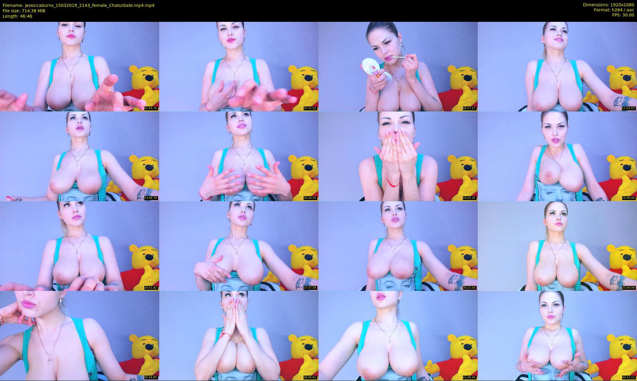 jessiccaburns — 47 minute Chaturbate female cam show recording, 1080p, Mar 15, 2019