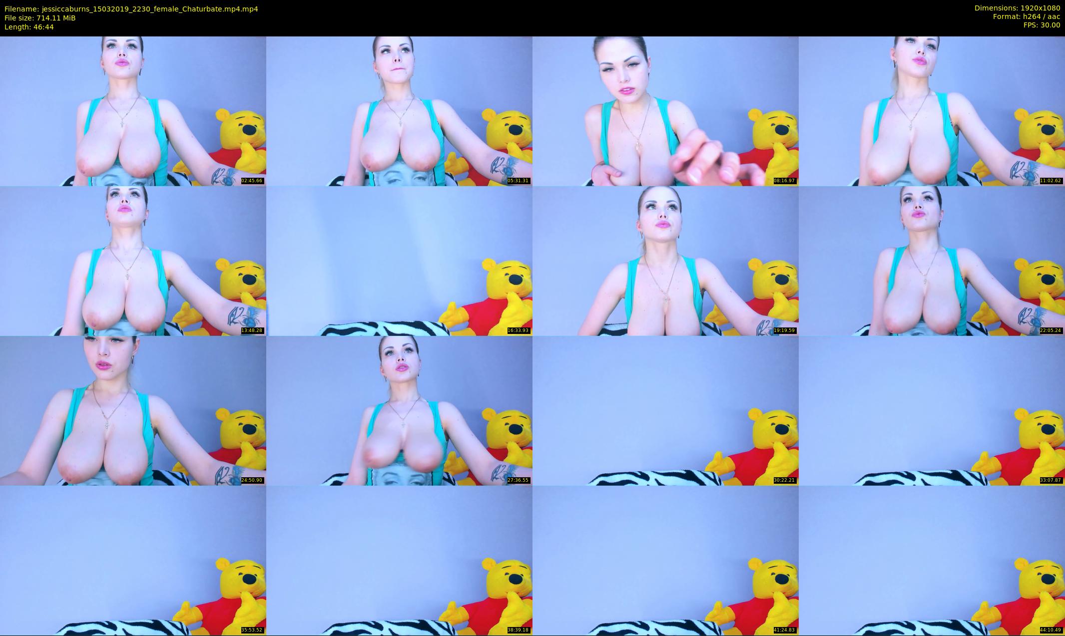 jessiccaburns — 47 minute Chaturbate female cam show recording, 1080p, Mar 15, 2019