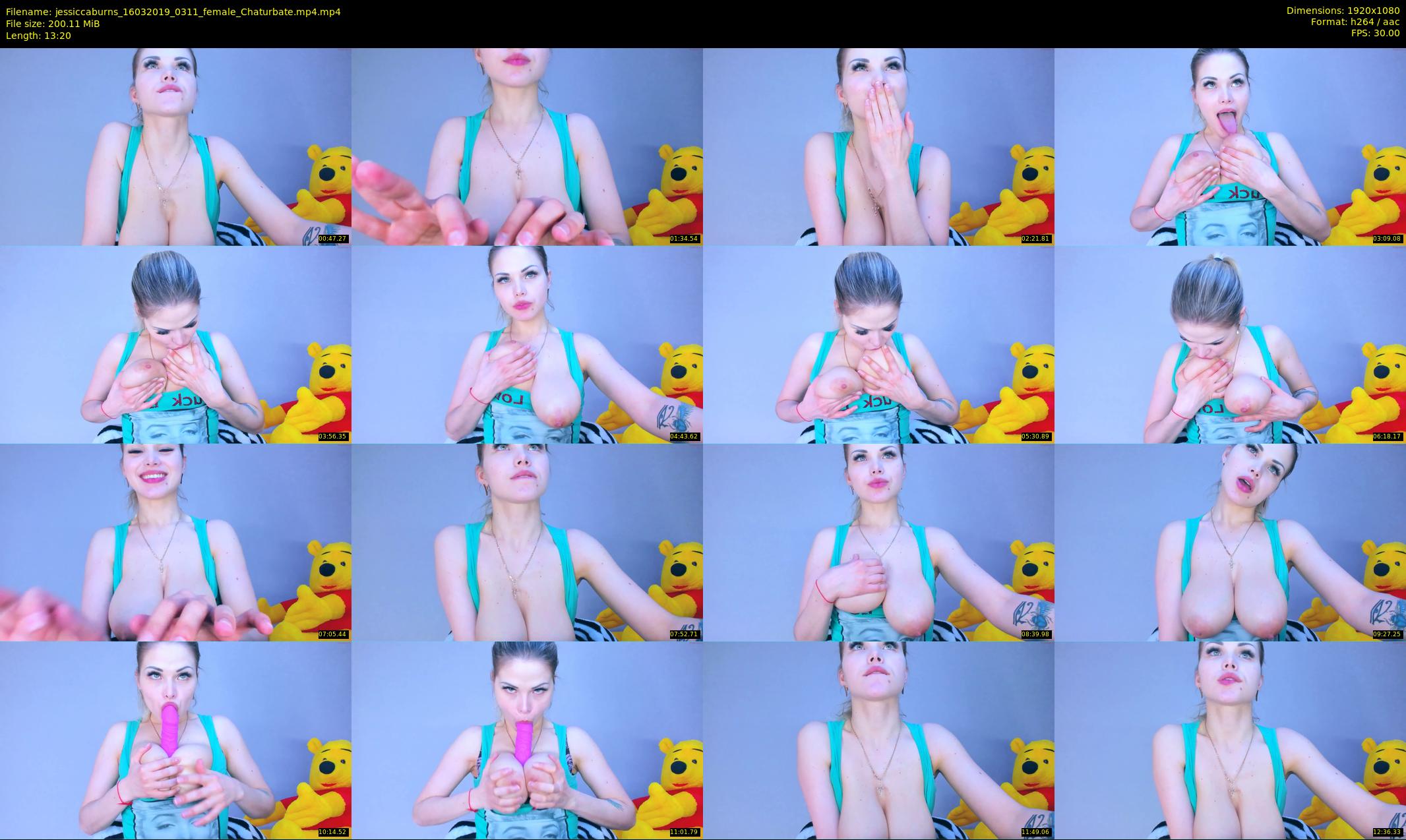 jessiccaburns — 14 minute Chaturbate female cam show recording, 1080p, Mar 16, 2019