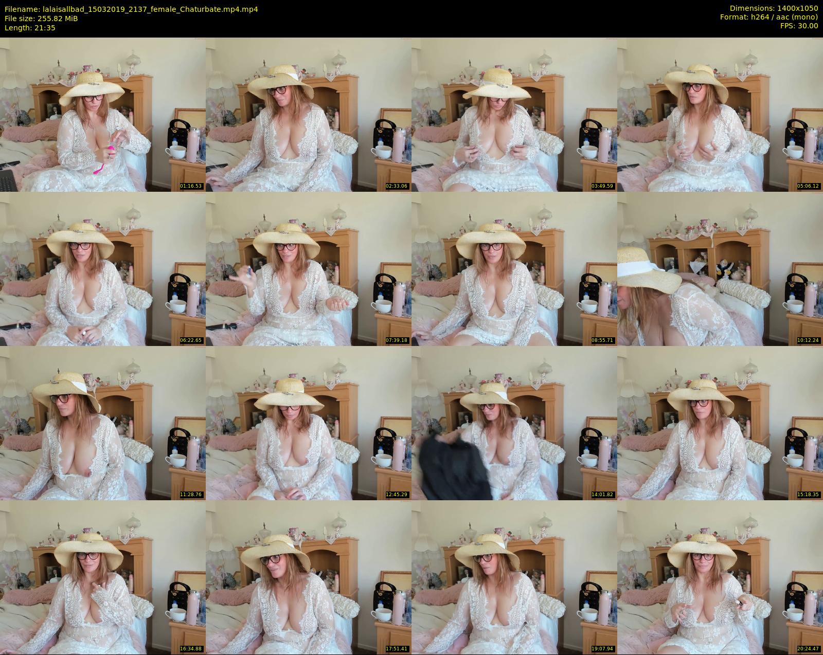 lalaisallbad — 22 minute Chaturbate female cam show recording, 720p, Mar 15, 2019