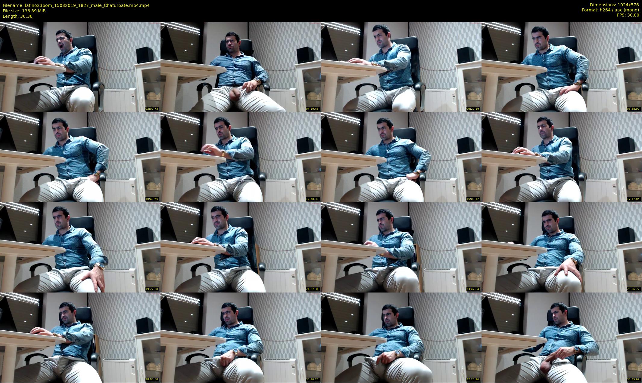 latino23bom — 37 minute Chaturbate male cam show recording, 480p, Mar 15, 2019